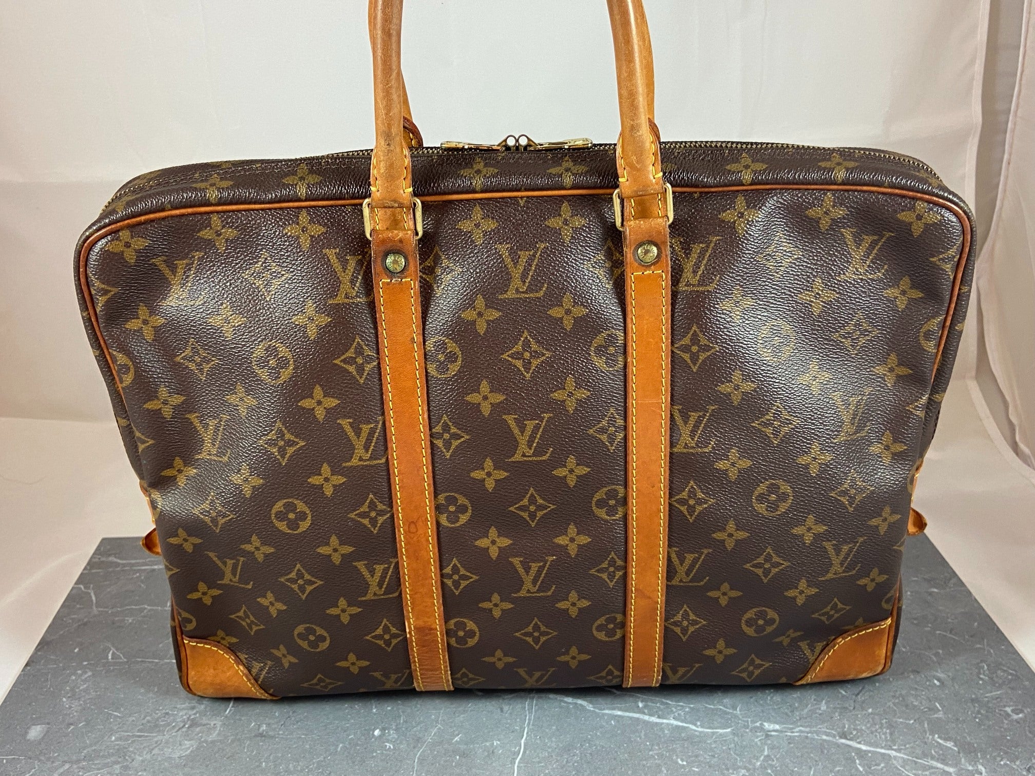 Louis Vuitton Porte Documents Voyage Monogram Canvas