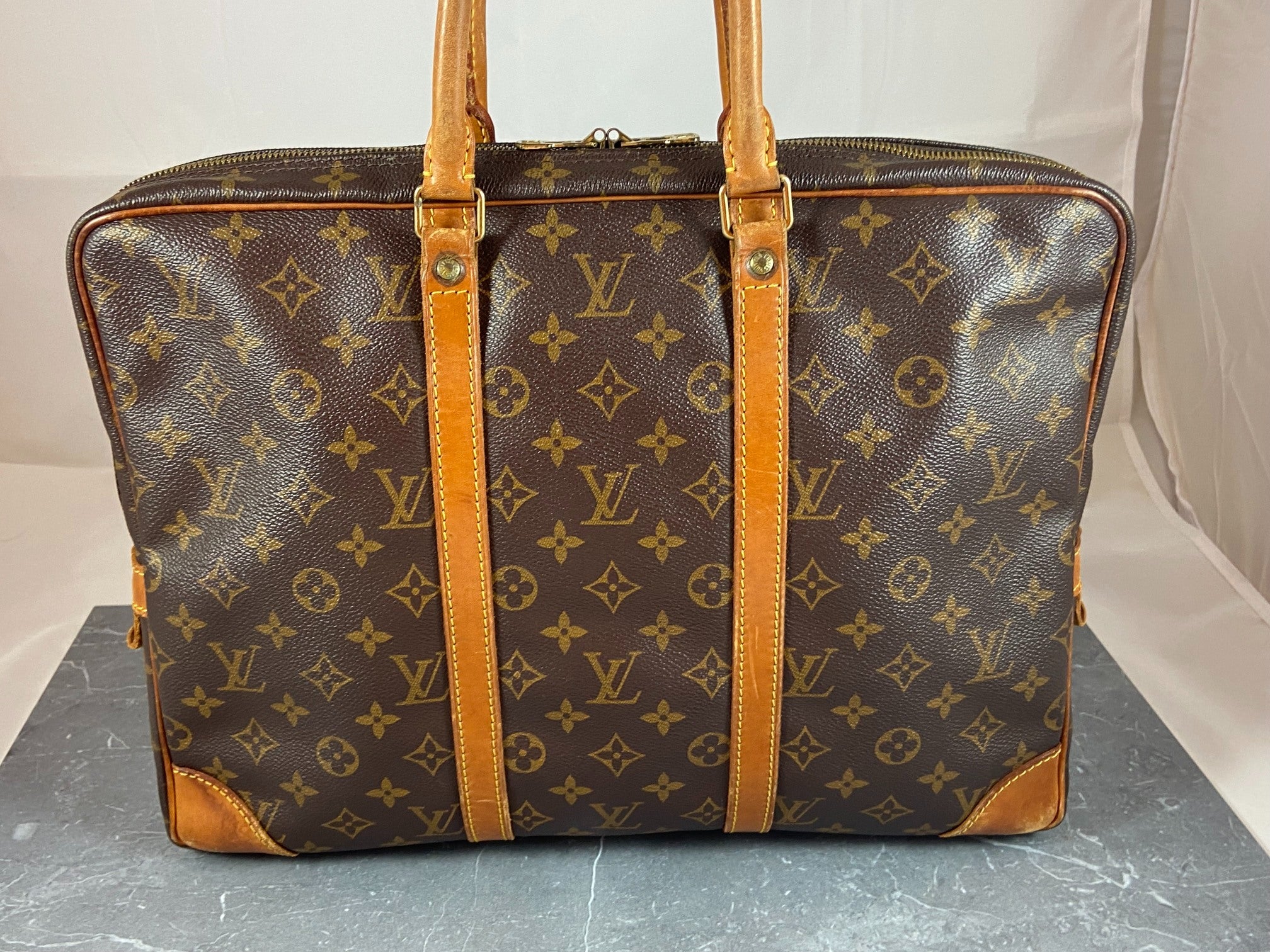 Louis Vuitton Porte Documents Voyage Monogram Canvas