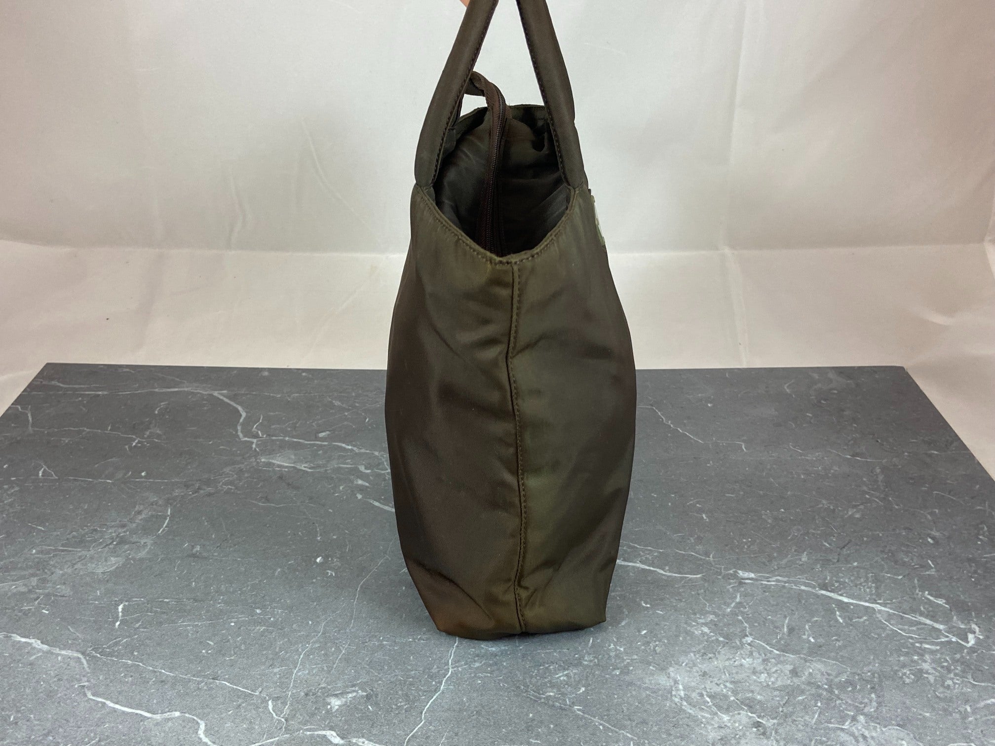 Prada B6245 Tessuto City Hand / Tote Bag Ebano