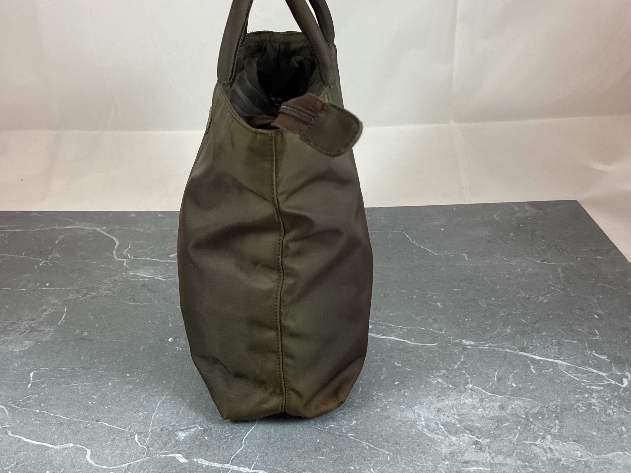 Prada B6245 Tessuto City Hand / Tote Bag Ebano