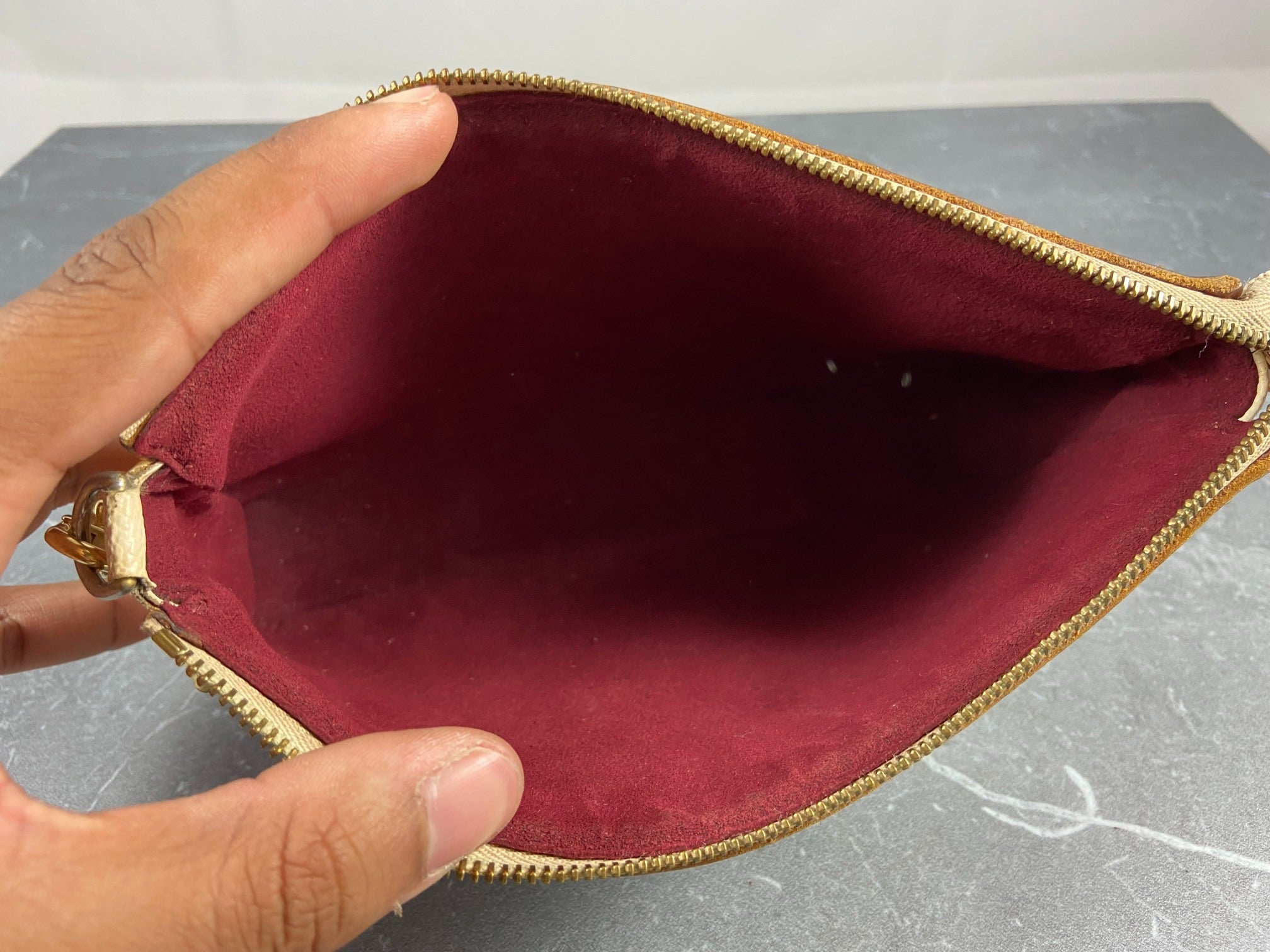 Louis Vuitton Takashi Murakami Multicolor Pochette Accessoires White