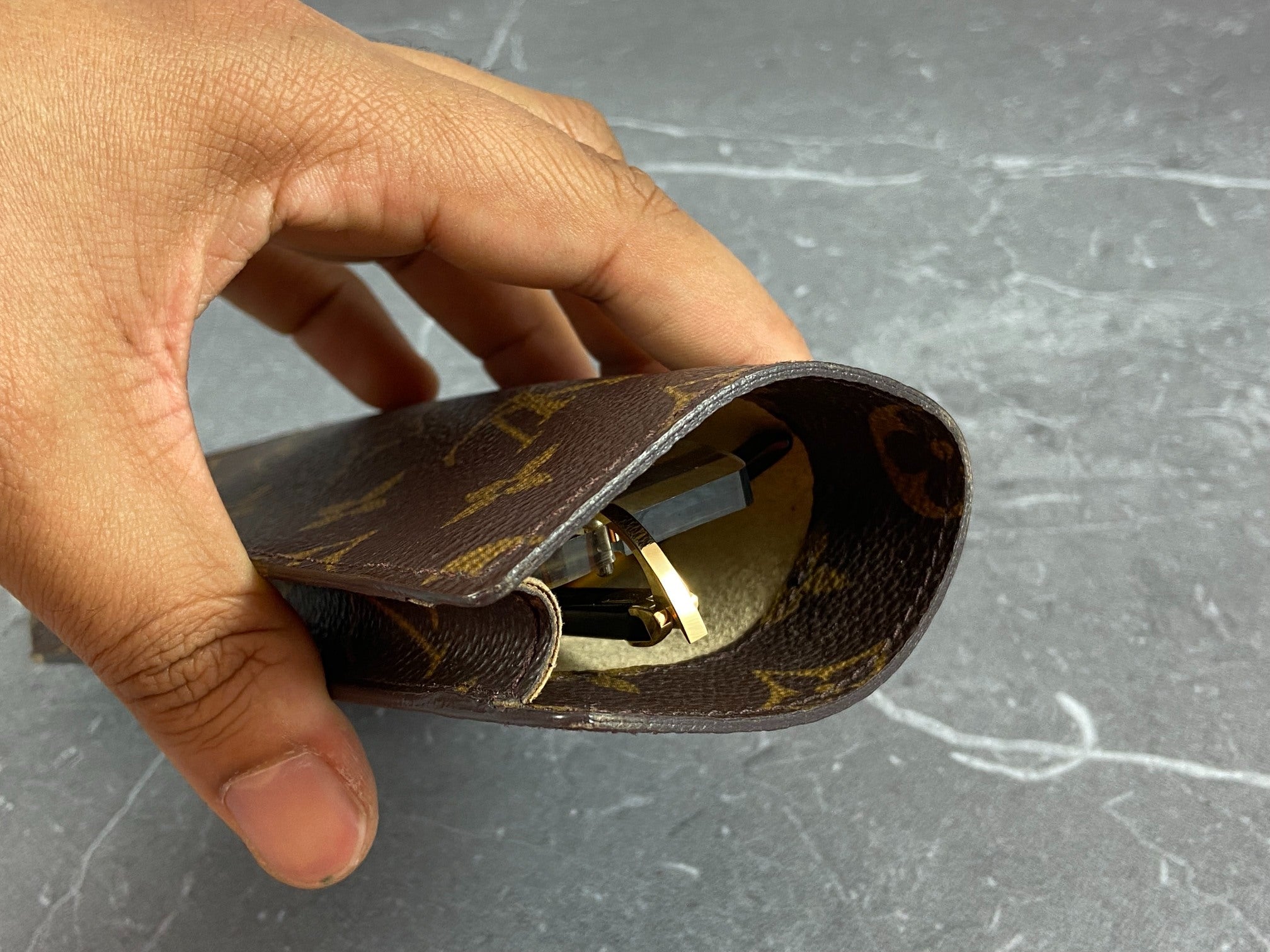 Louis Vuitton Glass Case Monogram Canvas