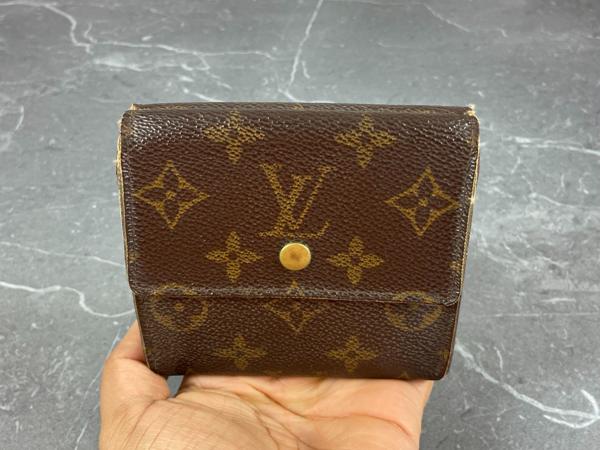 Louis Vuitton Elise Wallet Monogram Canvas