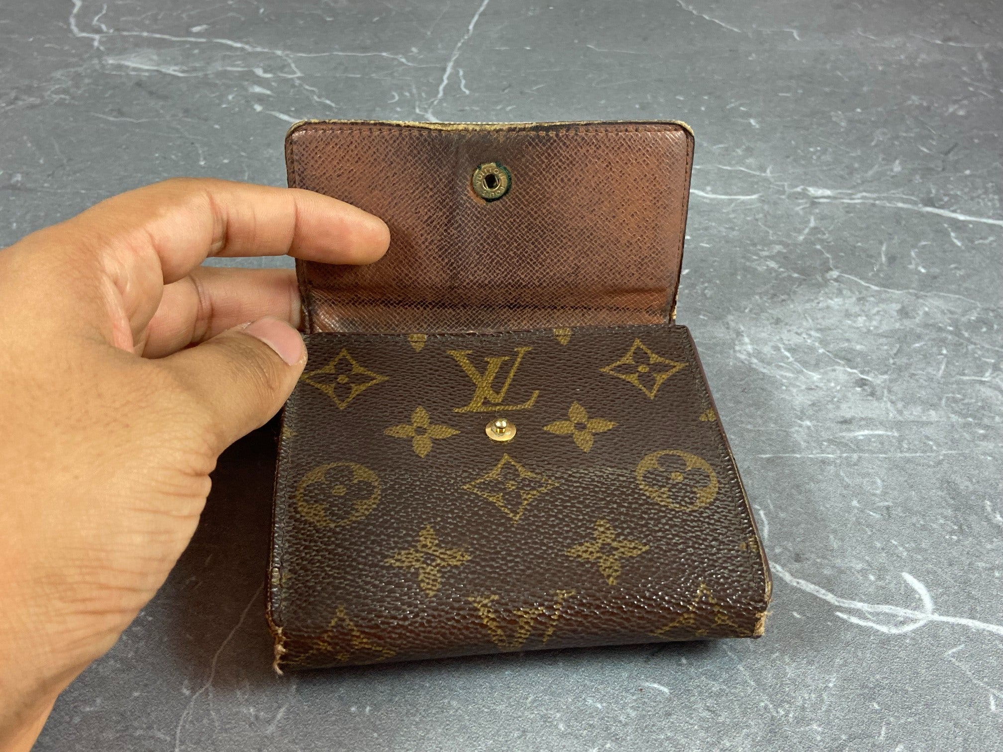 Louis Vuitton Elise Wallet Monogram Canvas