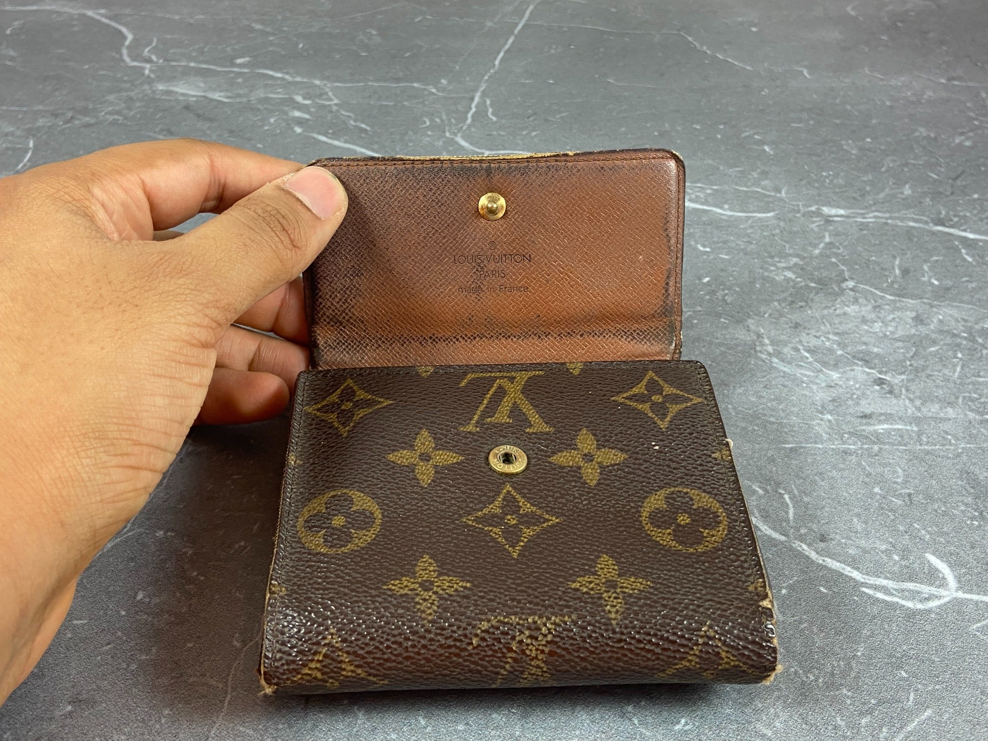 Louis Vuitton Elise Wallet Monogram Canvas