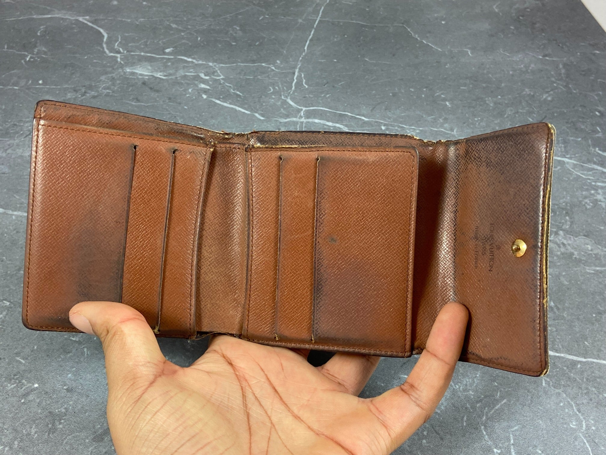 Louis Vuitton Elise Wallet Monogram Canvas