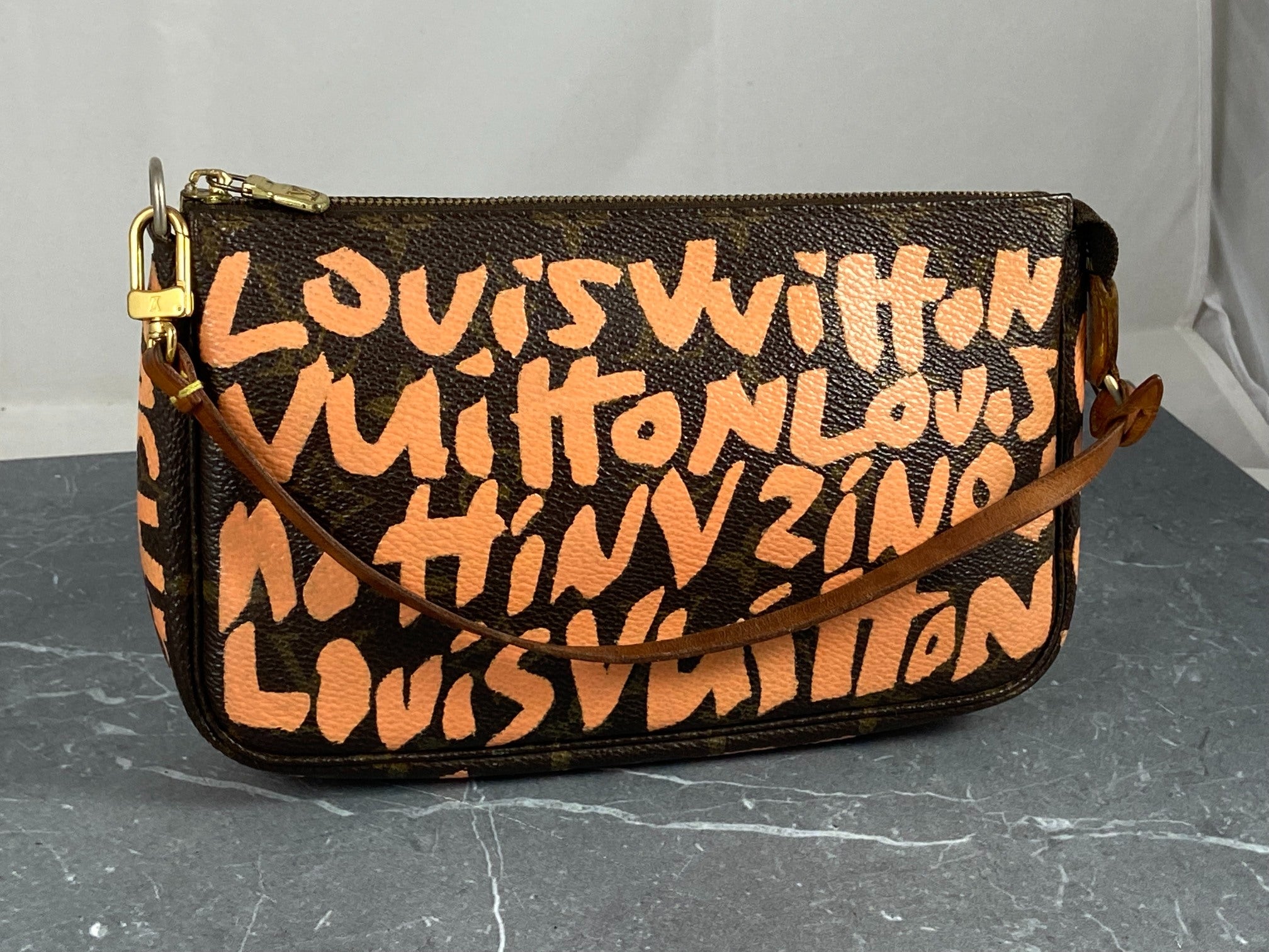 Louis Vuitton x Stephen Sprouse Pochette Accessoires Graffiti Orange