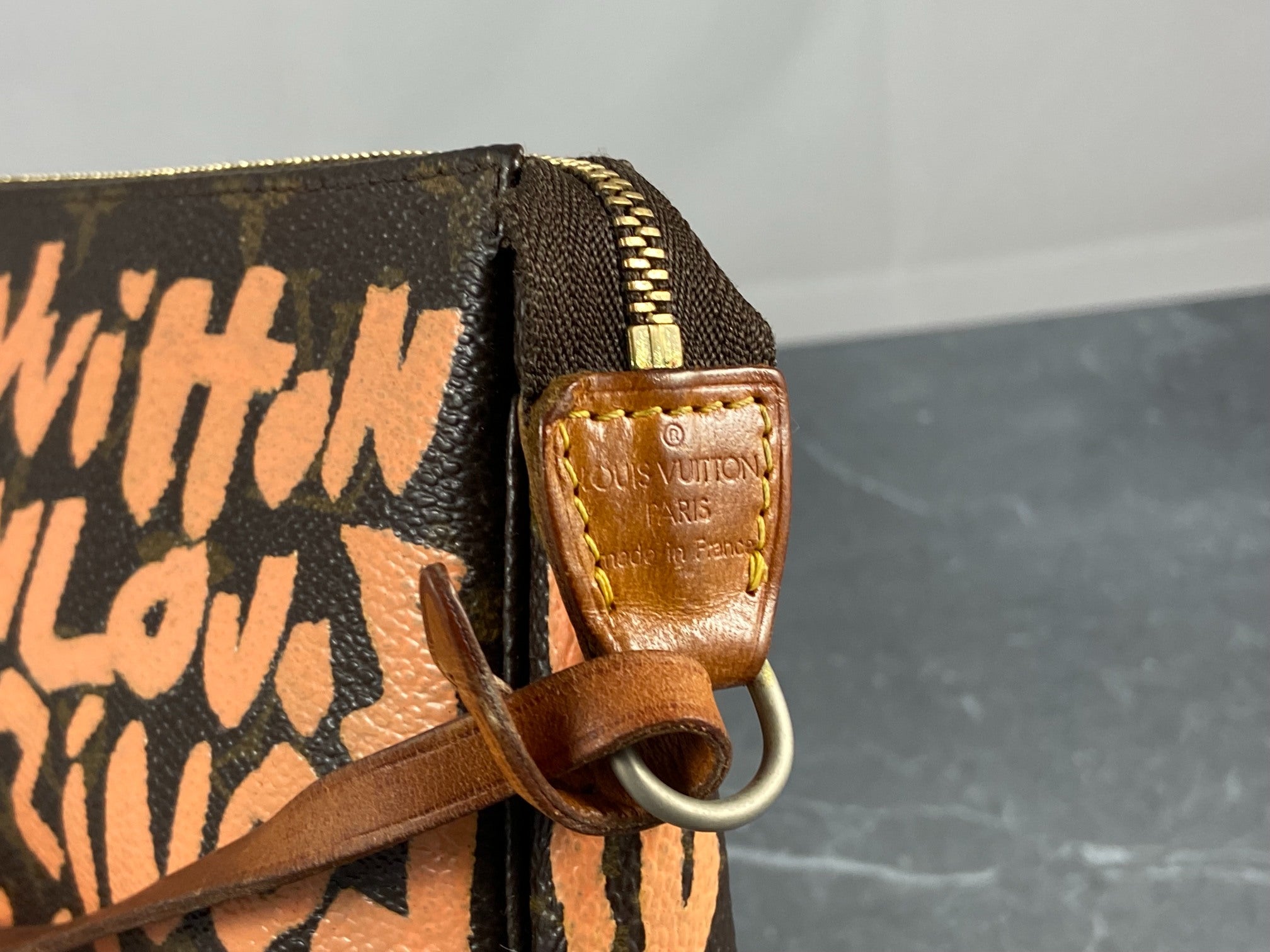 Louis Vuitton x Stephen Sprouse Pochette Accessoires Graffiti Orange