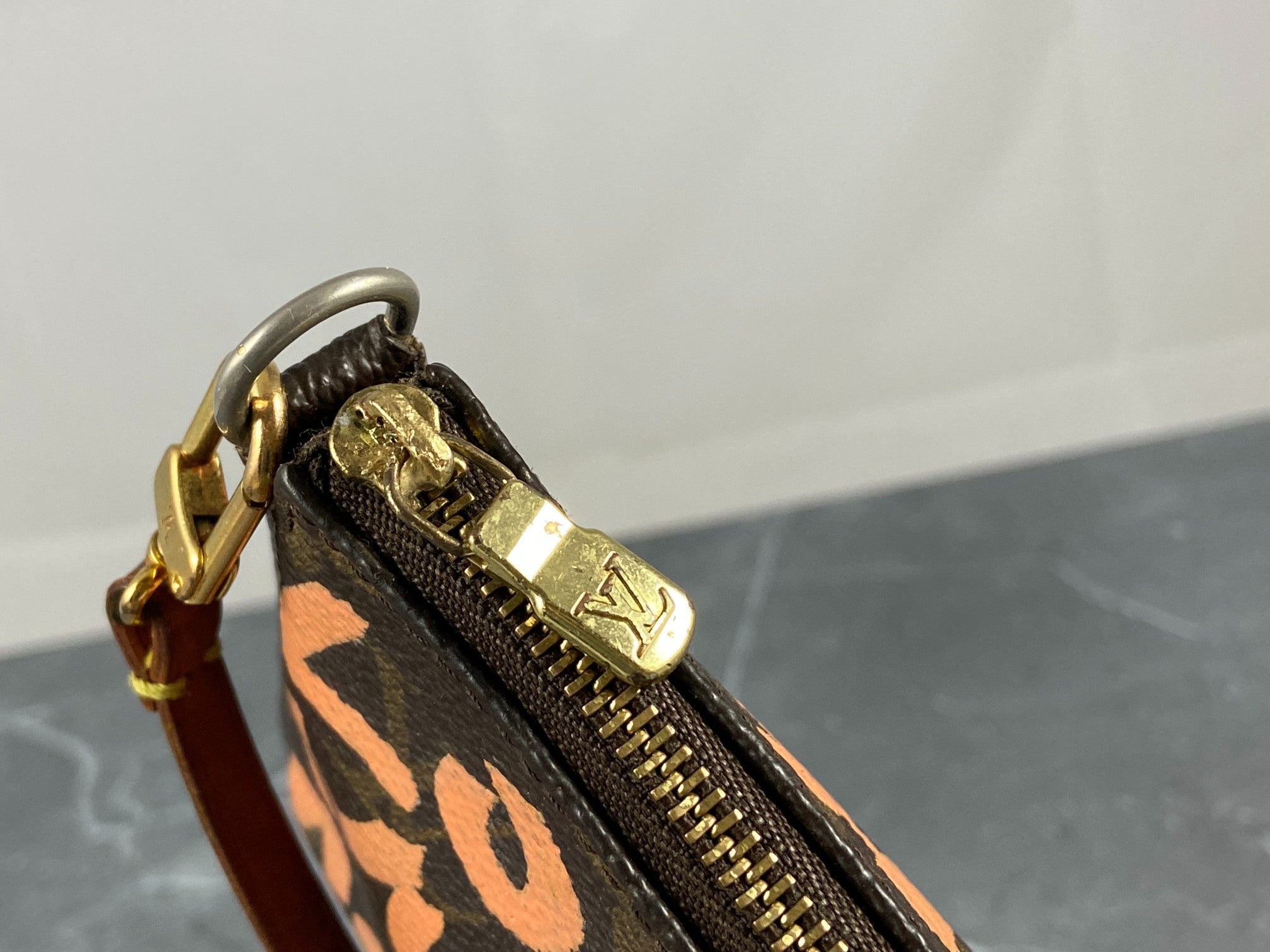 Louis Vuitton x Stephen Sprouse Pochette Accessoires Graffiti Orange