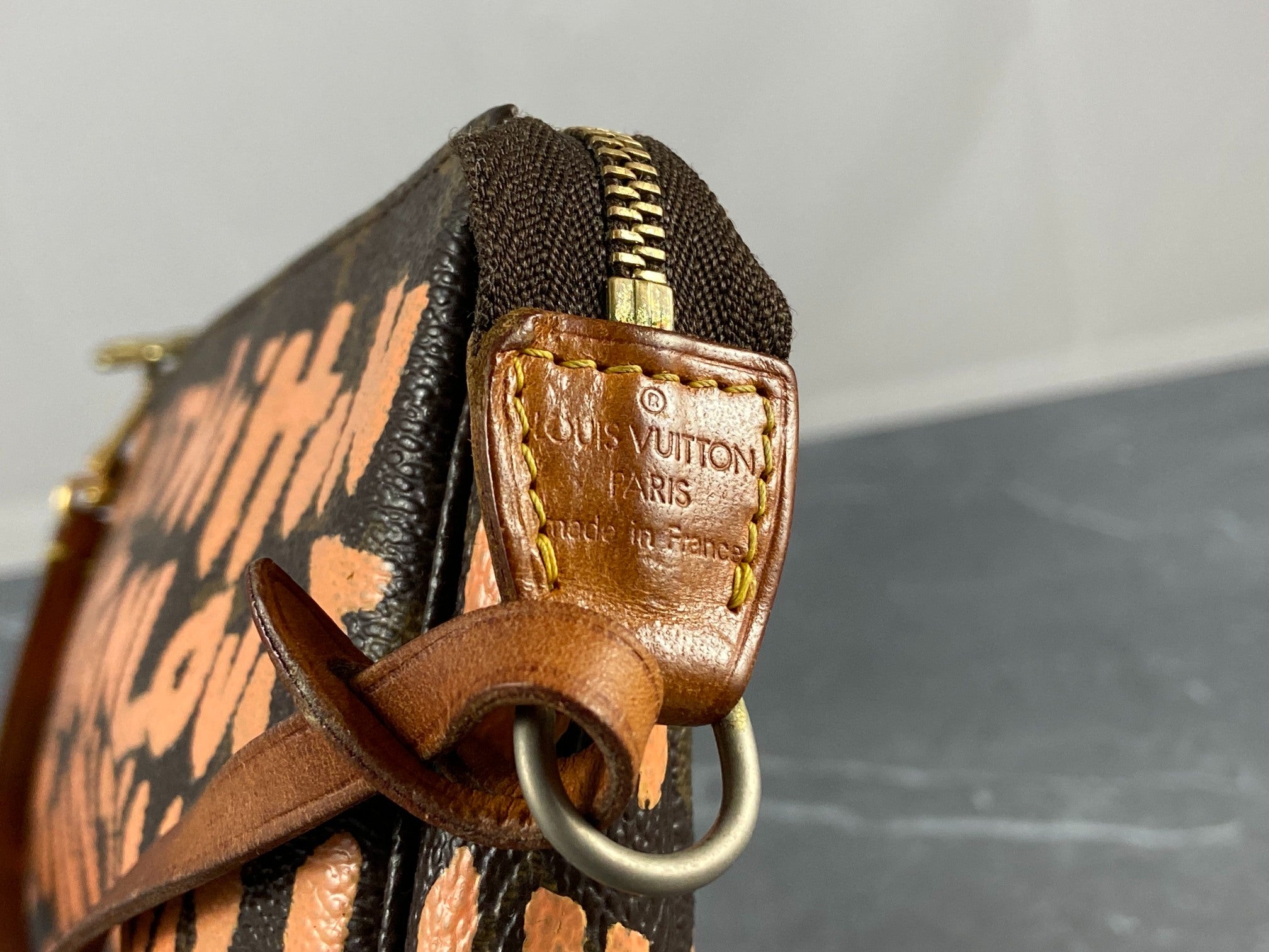 Louis Vuitton x Stephen Sprouse Pochette Accessoires Graffiti Orange
