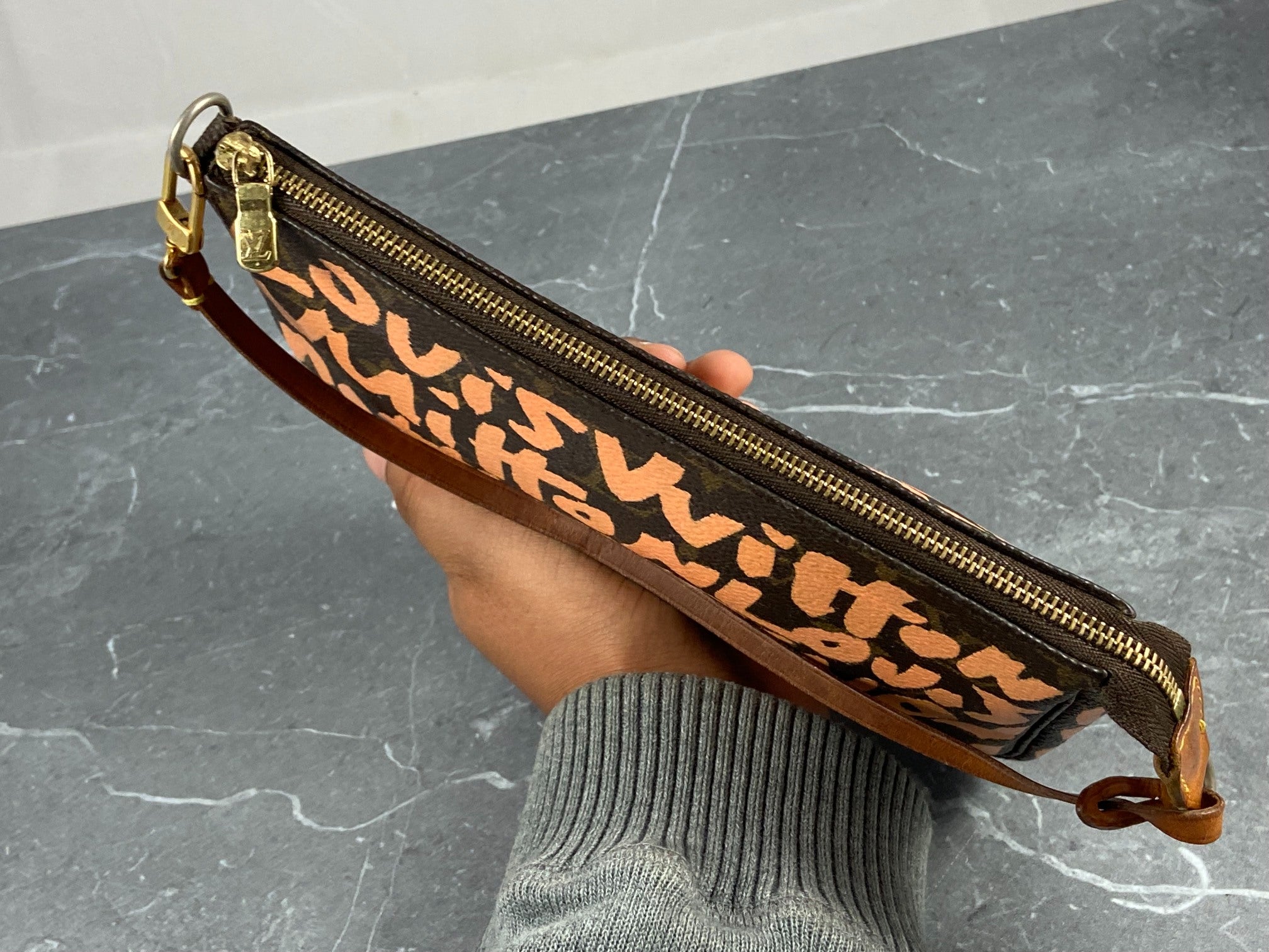 Louis Vuitton x Stephen Sprouse Pochette Accessoires Graffiti Orange