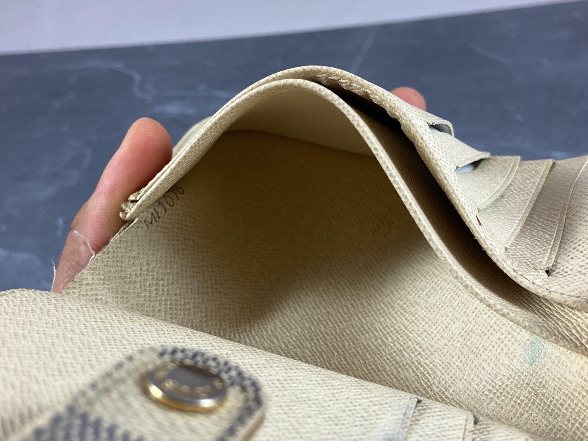 Louis Vuitton French Compact Wallet Monogram Canvas