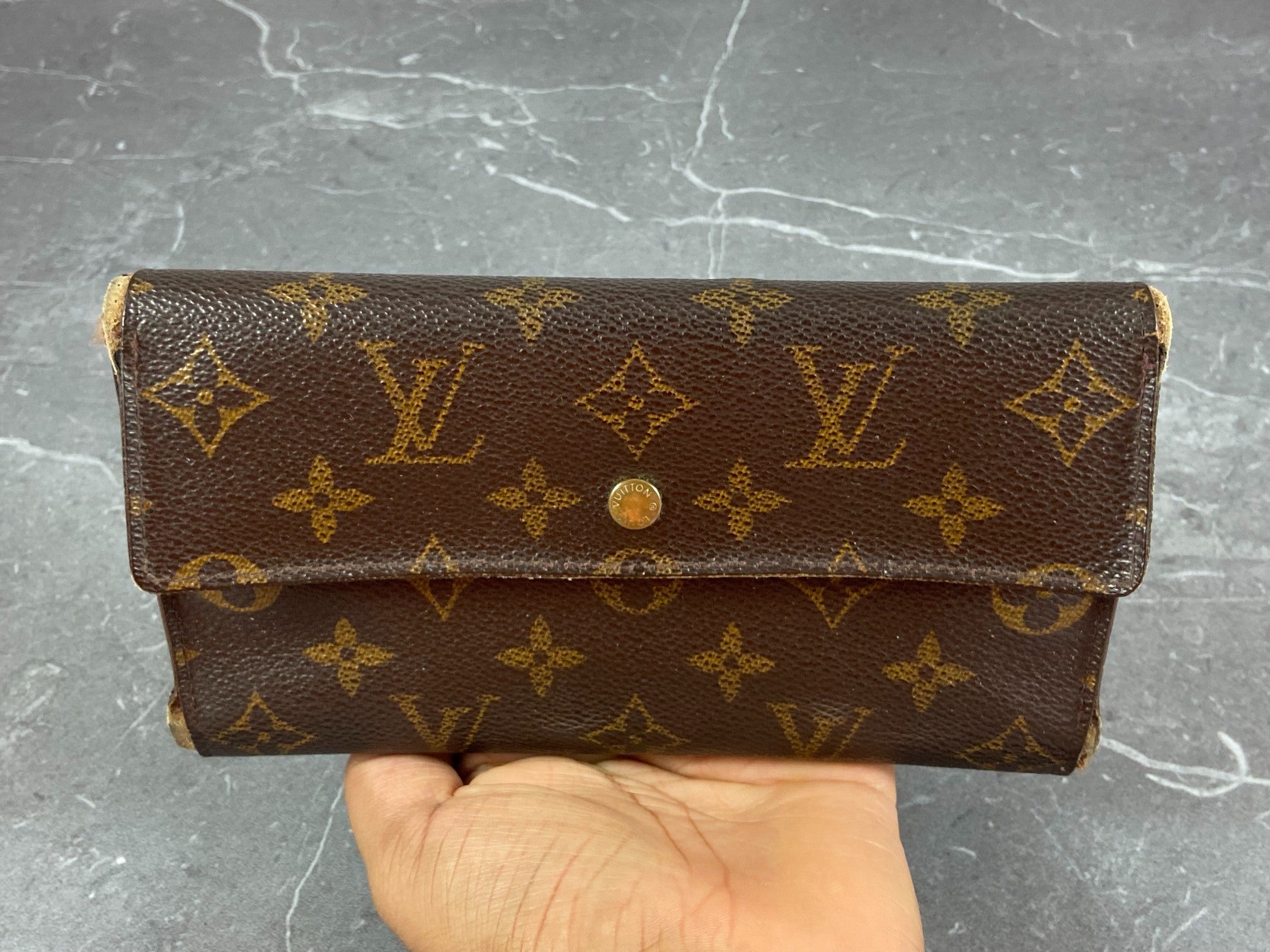 Louis Vuitton Porte Tresor International Wallet Monogram Canvas