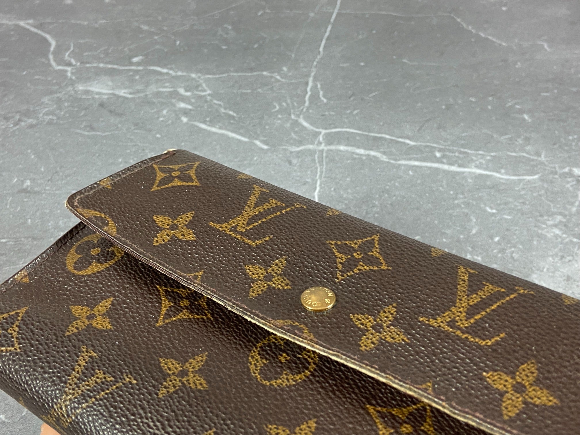 Louis Vuitton Porte Tresor International Wallet Monogram Canvas
