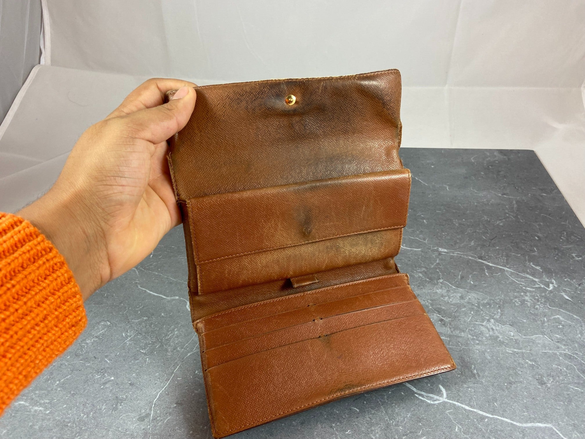 Louis Vuitton Porte Tresor International Wallet Monogram Canvas