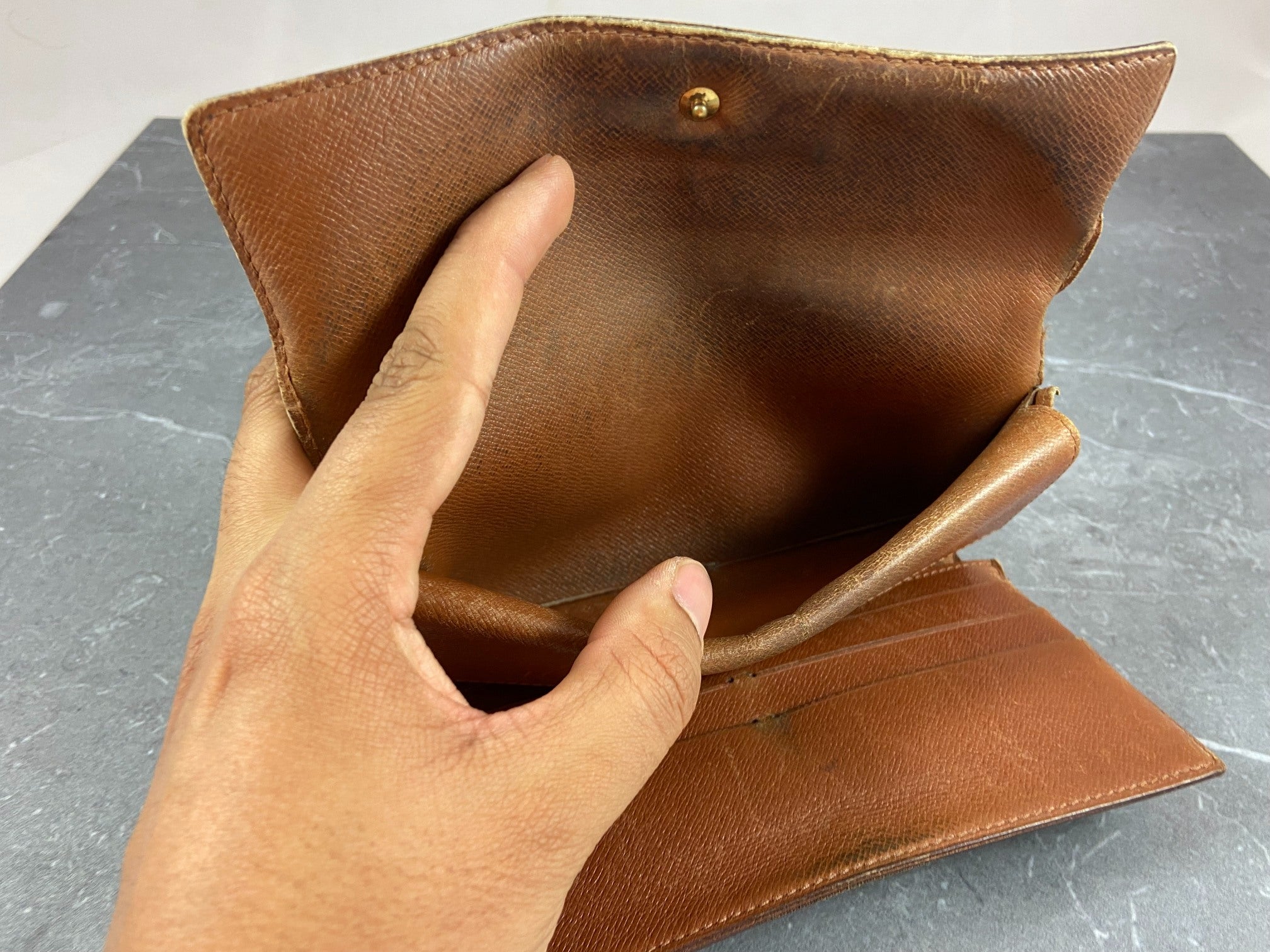 Louis Vuitton Porte Tresor International Wallet Monogram Canvas