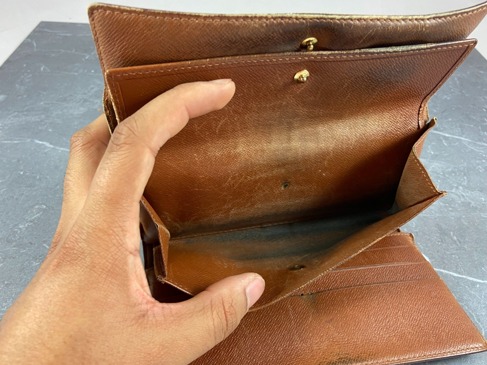 Louis Vuitton Porte Tresor International Wallet Monogram Canvas