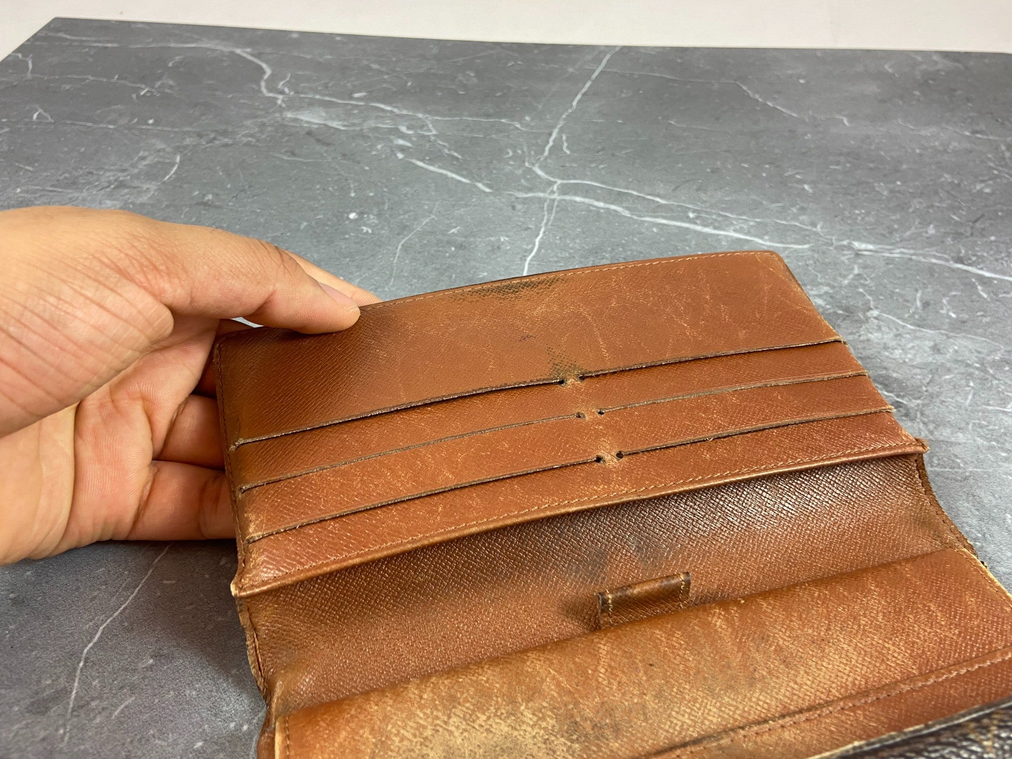 Louis Vuitton Porte Tresor International Wallet Monogram Canvas