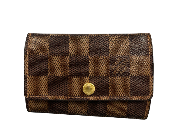 Louis Vuitton 6 Key Holder Damier Ebene Canvas