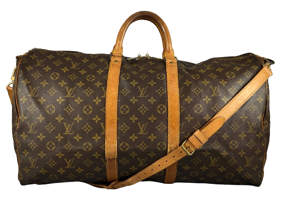 Louis Vuitton Keepall 55 Bandoulière Monogram Canvas