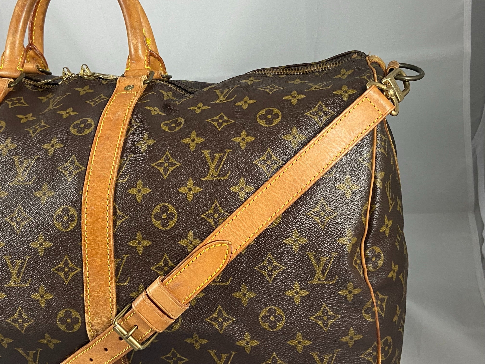 Louis Vuitton Keepall 55 Bandoulière Monogram Canvas