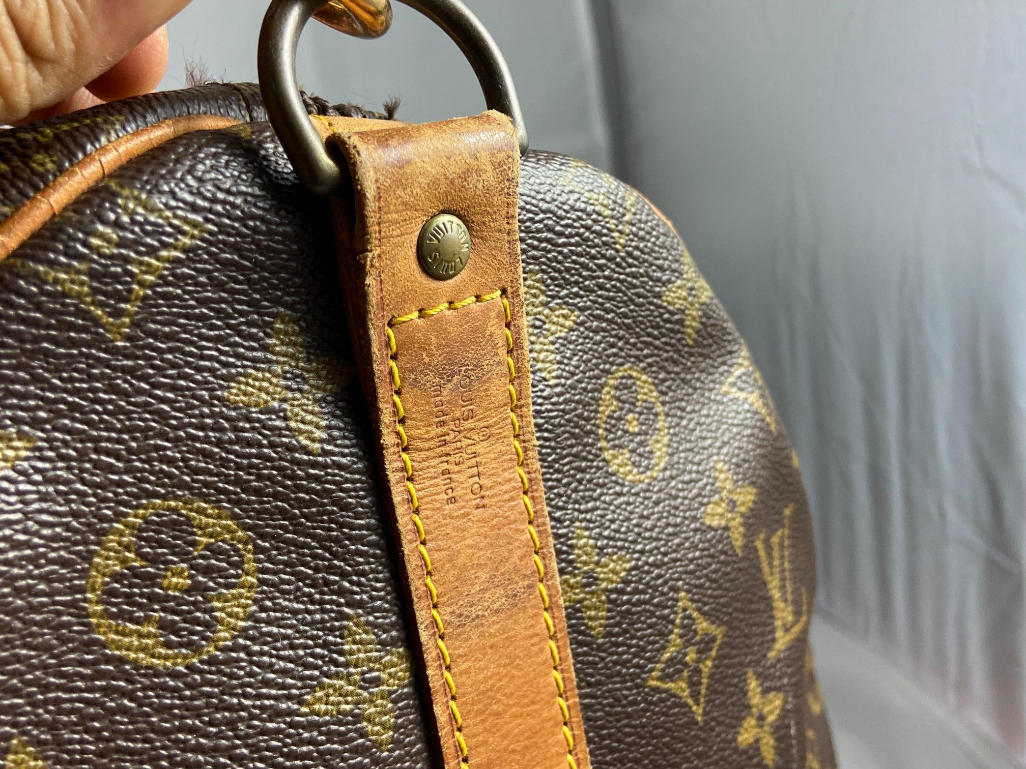 Louis Vuitton Keepall 55 Bandoulière Monogram Canvas