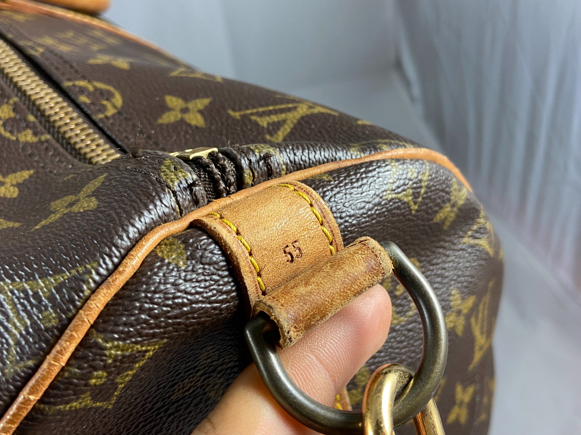 Louis Vuitton Keepall 55 Bandoulière Monogram Canvas