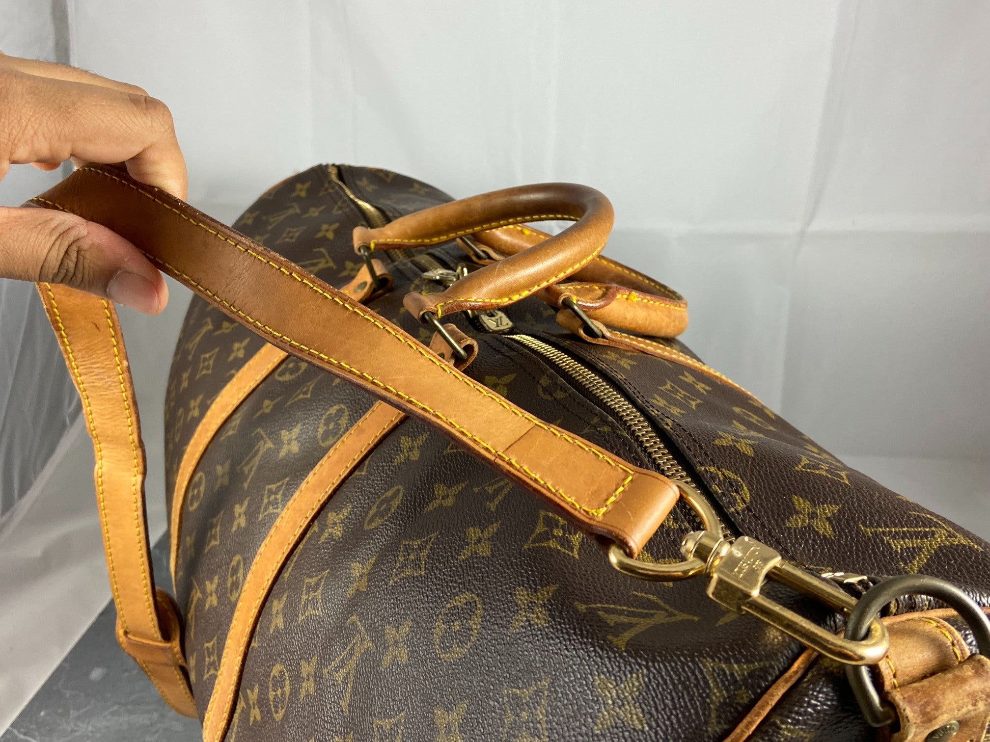 Louis Vuitton Keepall 55 Bandoulière Monogram Canvas