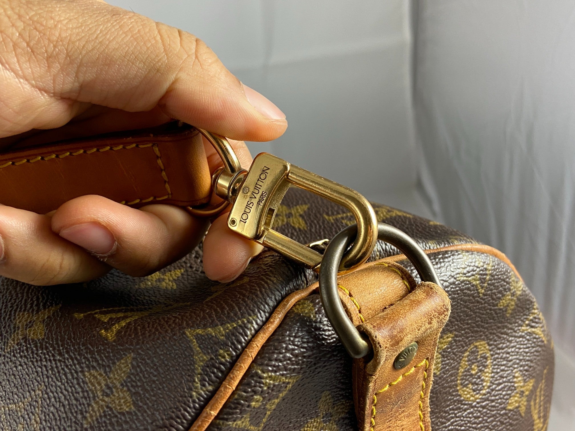 Louis Vuitton Keepall 55 Bandoulière Monogram Canvas