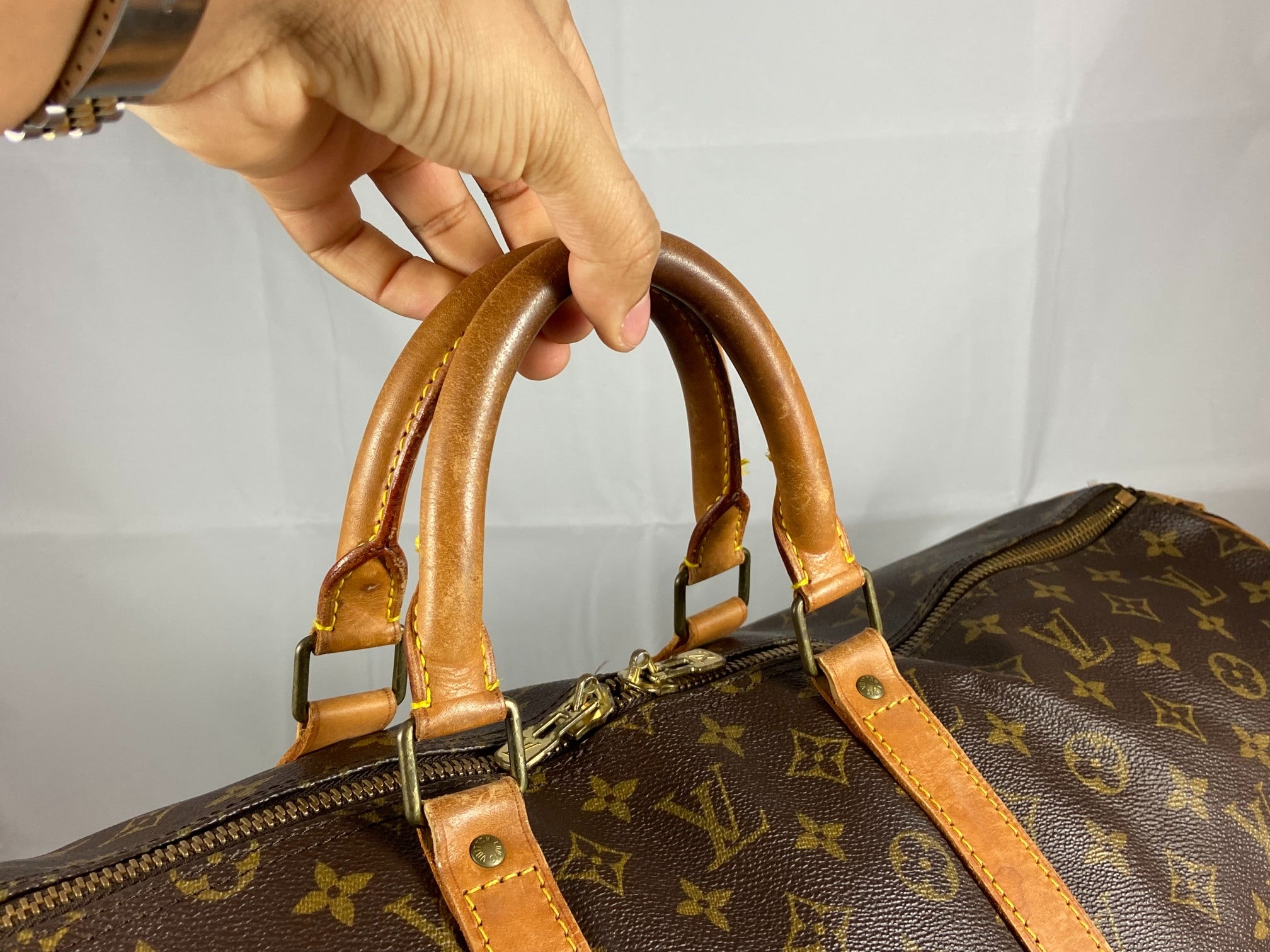 Louis Vuitton Keepall 55 Bandoulière Monogram Canvas