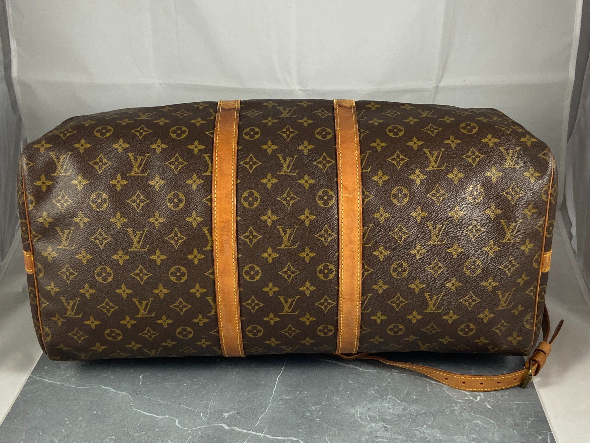 Louis Vuitton Keepall 55 Bandoulière Monogram Canvas
