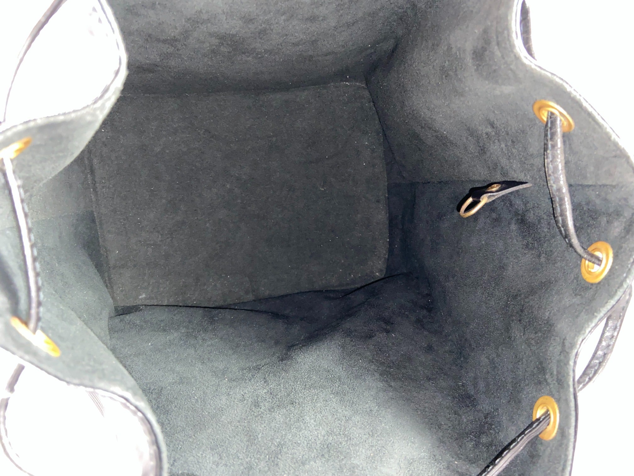 Louis Vuitton Sac Noé Petit Black Epi Leather