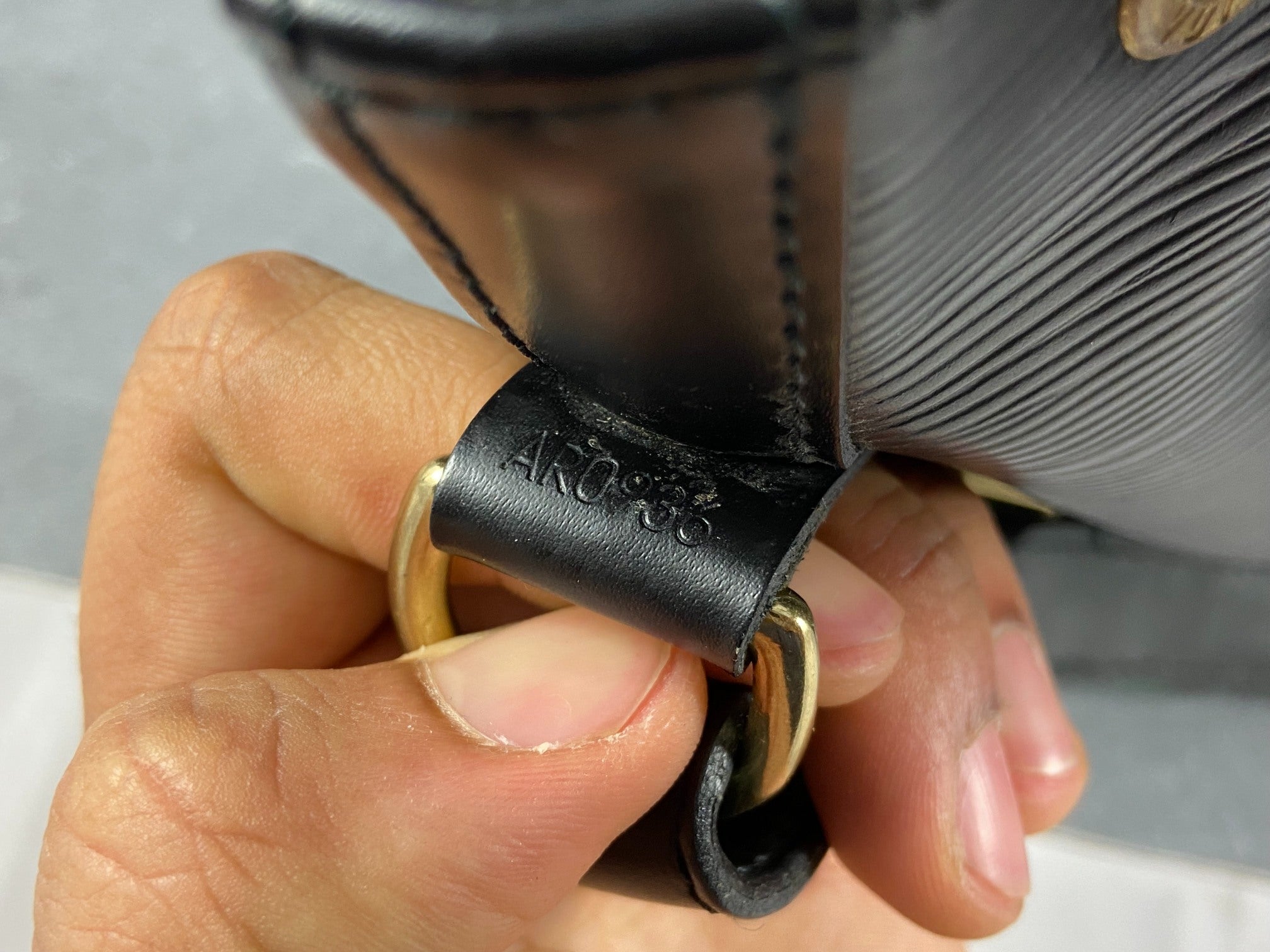 Louis Vuitton Sac Noé Petit Black Epi Leather