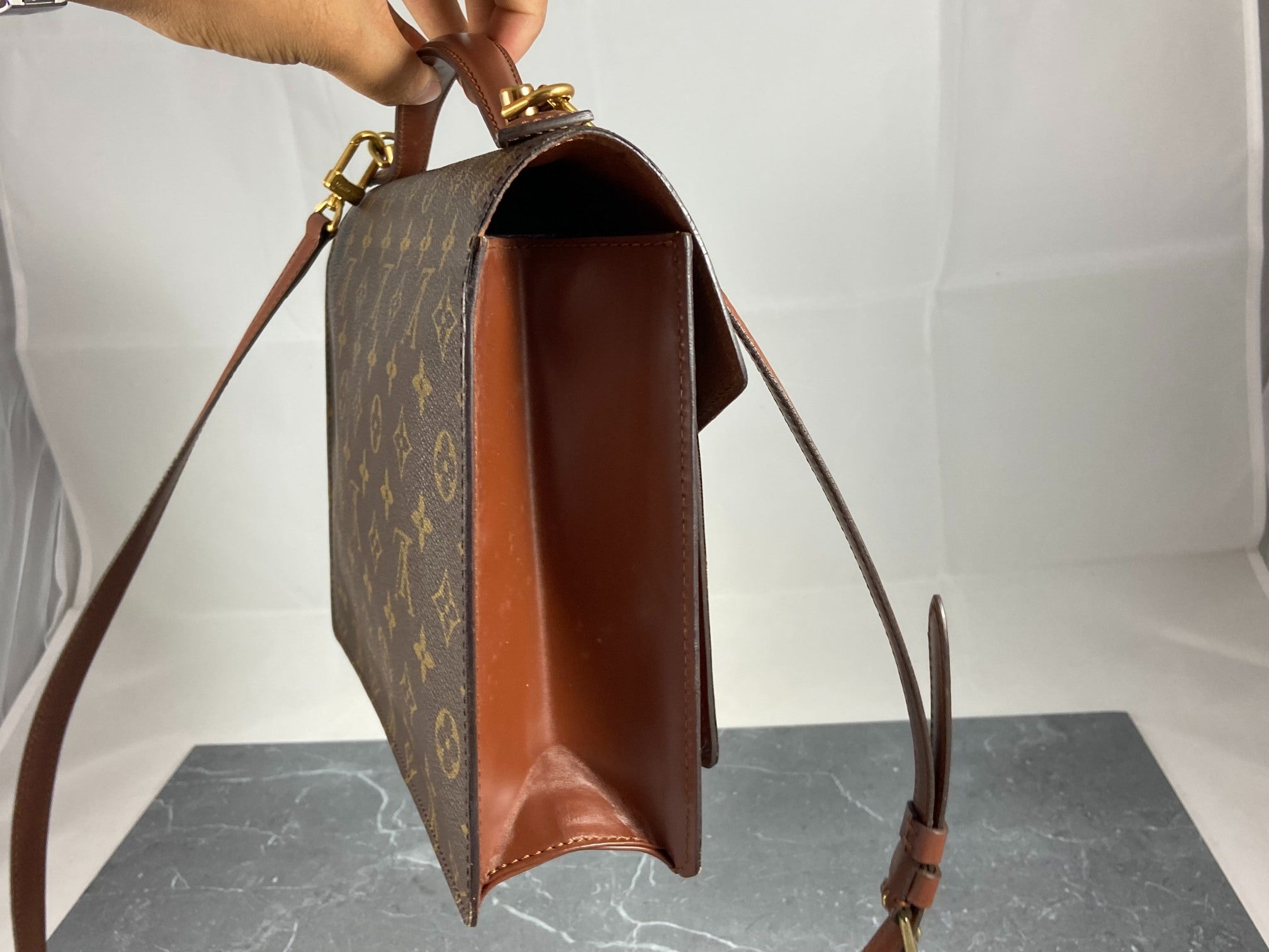 Louis Vuitton Monceau 28 Monogram Canvas