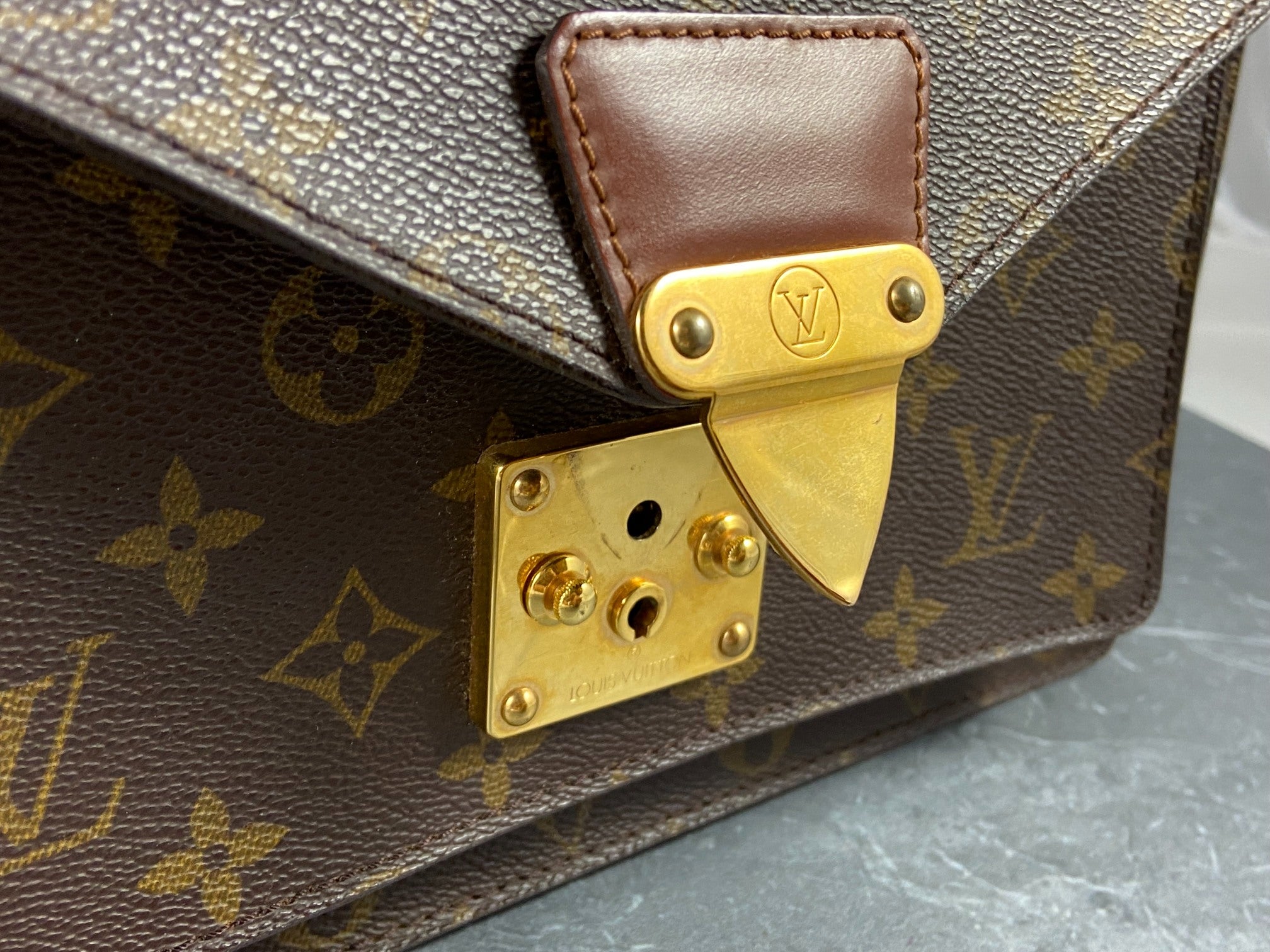 Louis Vuitton Monceau 28 Monogram Canvas