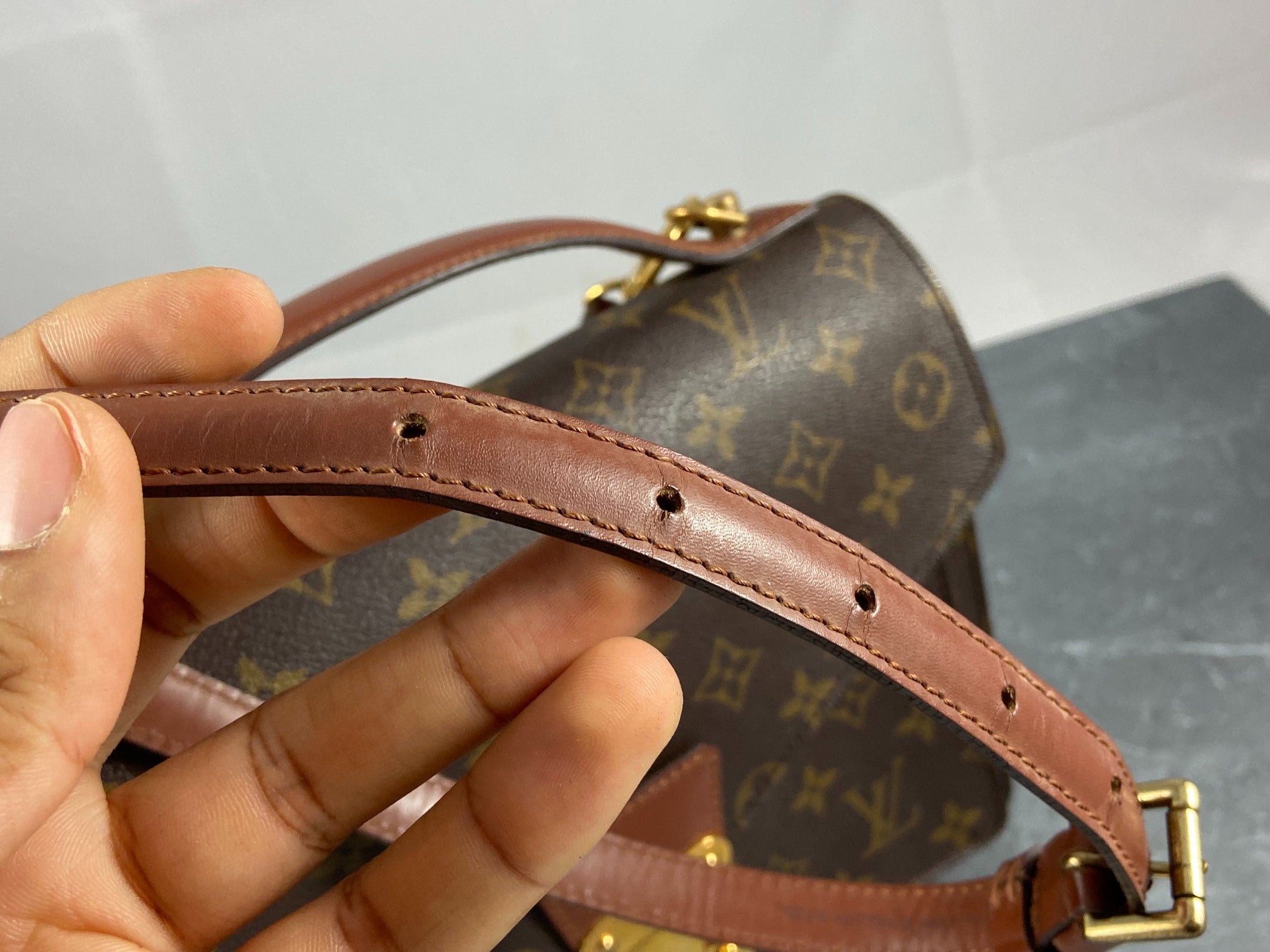 Louis Vuitton Monceau 28 Monogram Canvas
