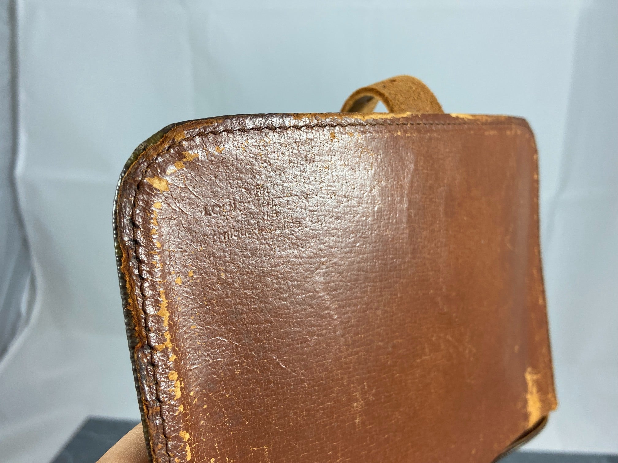 Louis Vuitton Cartouchière MM Shoulder Bag Monogram Canvas