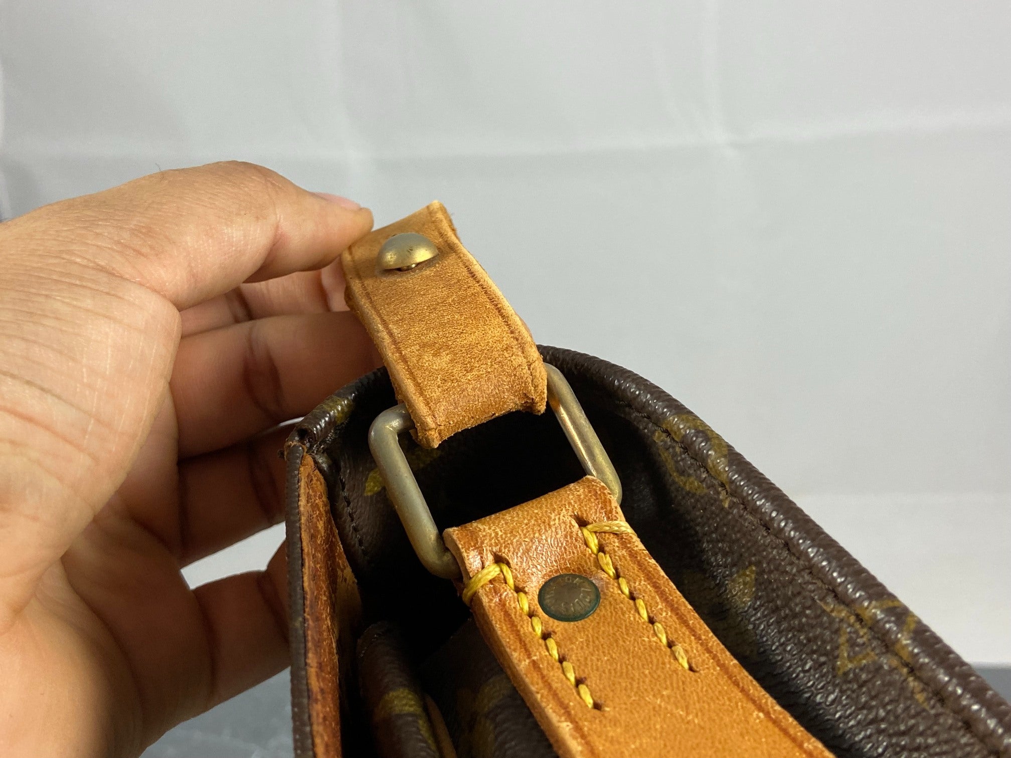 Louis Vuitton Cartouchière MM Shoulder Bag Monogram Canvas