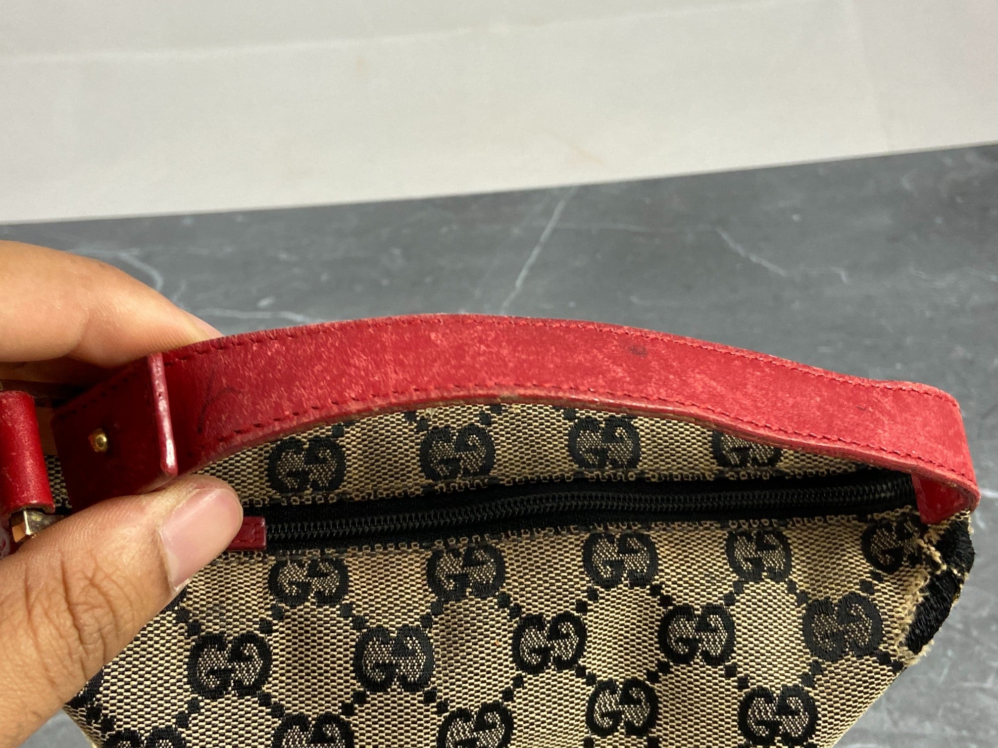 Gucci Hand / Mini Bag Beige GG Monogram