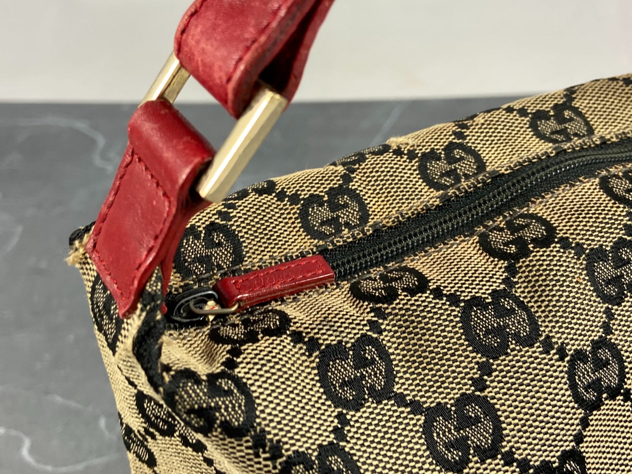 Gucci Hand / Mini Bag Beige GG Monogram