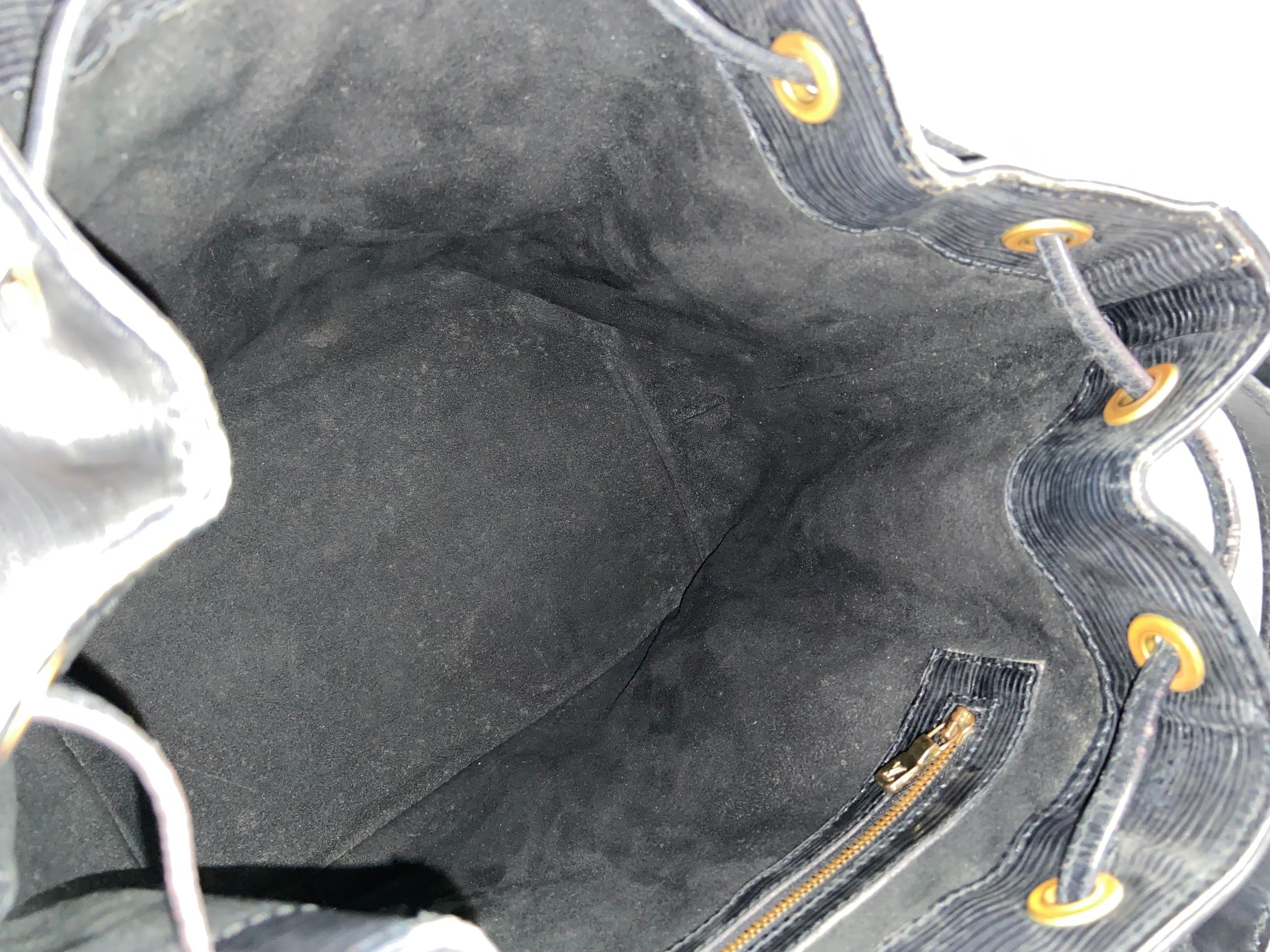 Louis Vuitton Sac Noé Petit Black Epi Leather