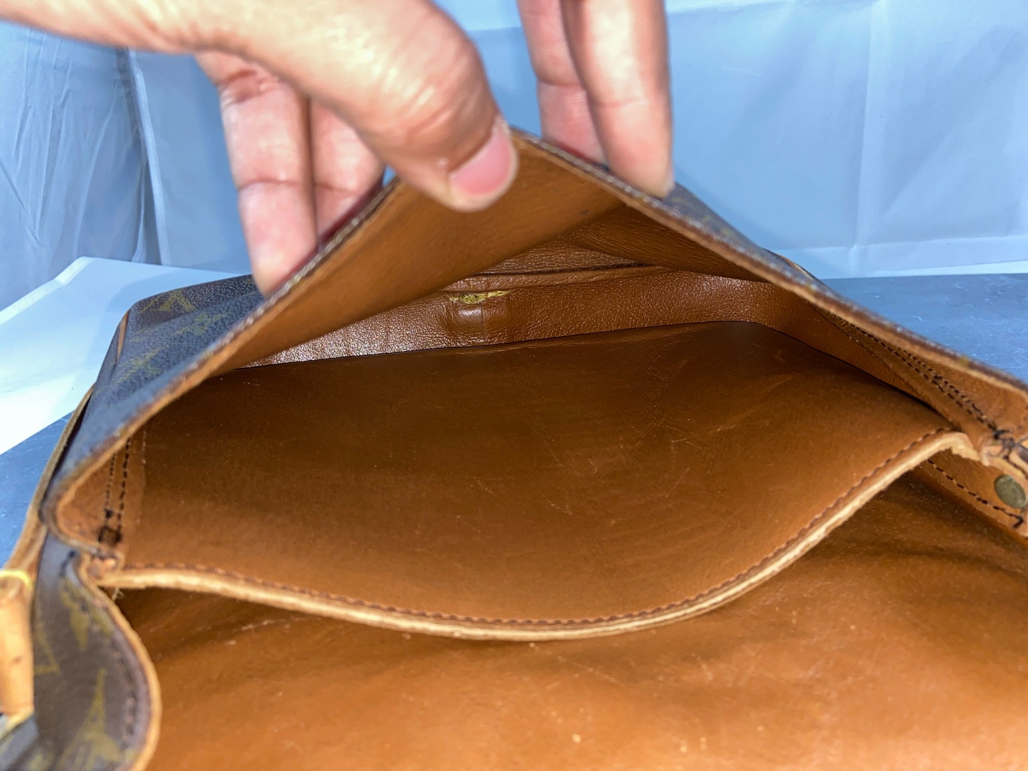 Louis Vuitton Cartouchière GM Shoulder Bag Monogram Canvas