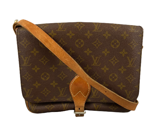 Louis Vuitton Cartouchière GM Shoulder Bag Monogram Canvas