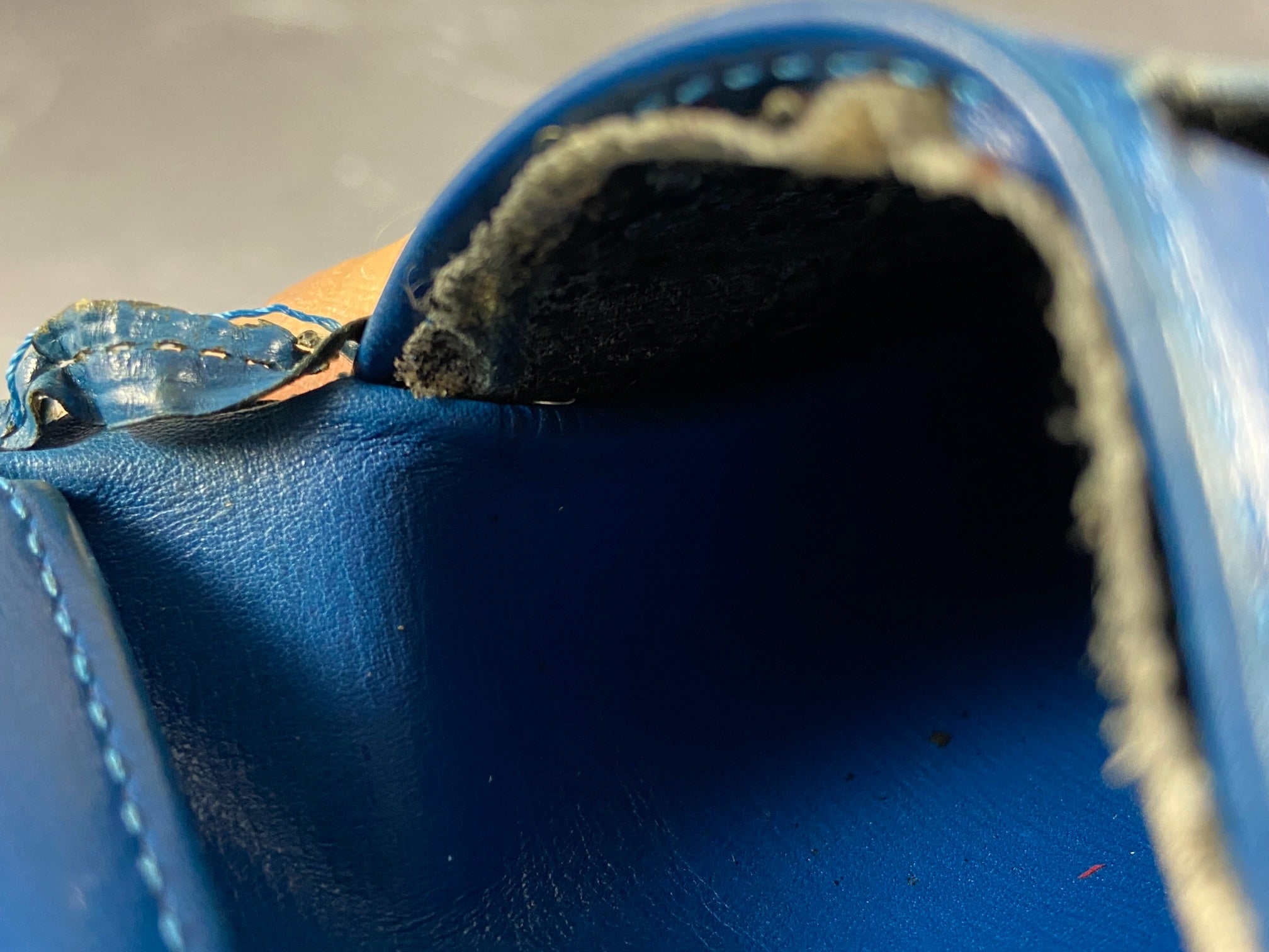 Louis Vuitton Marco Wallet Blue Epi Leather