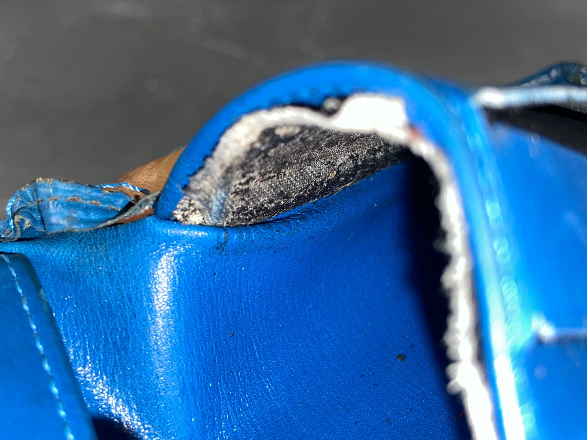 Louis Vuitton Marco Wallet Blue Epi Leather