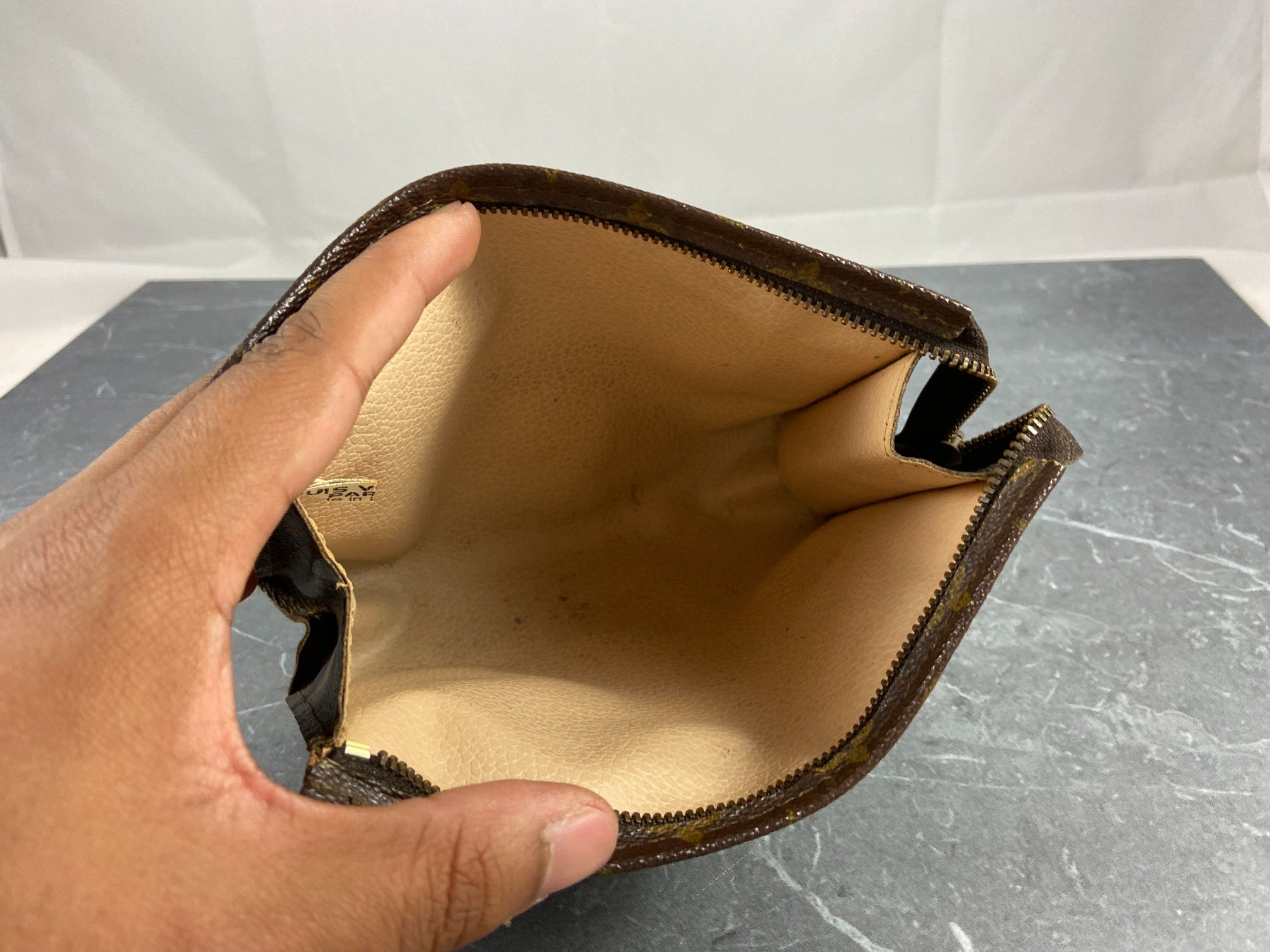 Louis Vuitton Poche Toilette 19 Monogram Canvas