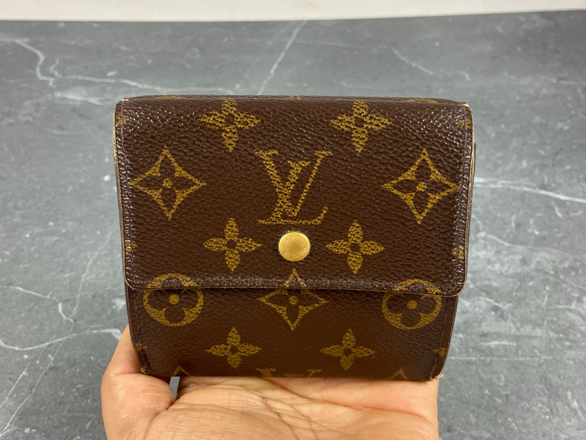 Louis Vuitton Elise Wallet Monogram Canvas