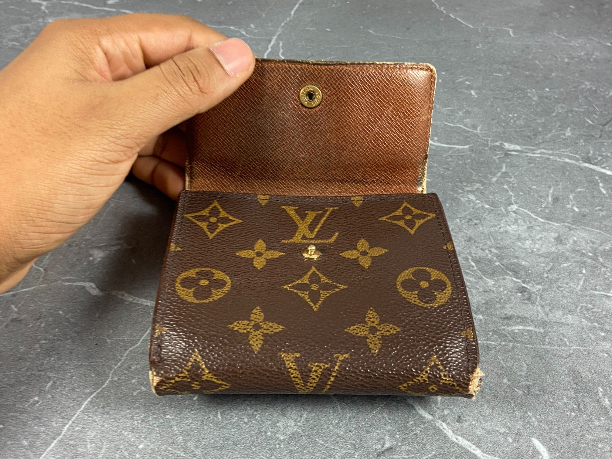 Louis Vuitton Elise Wallet Monogram Canvas