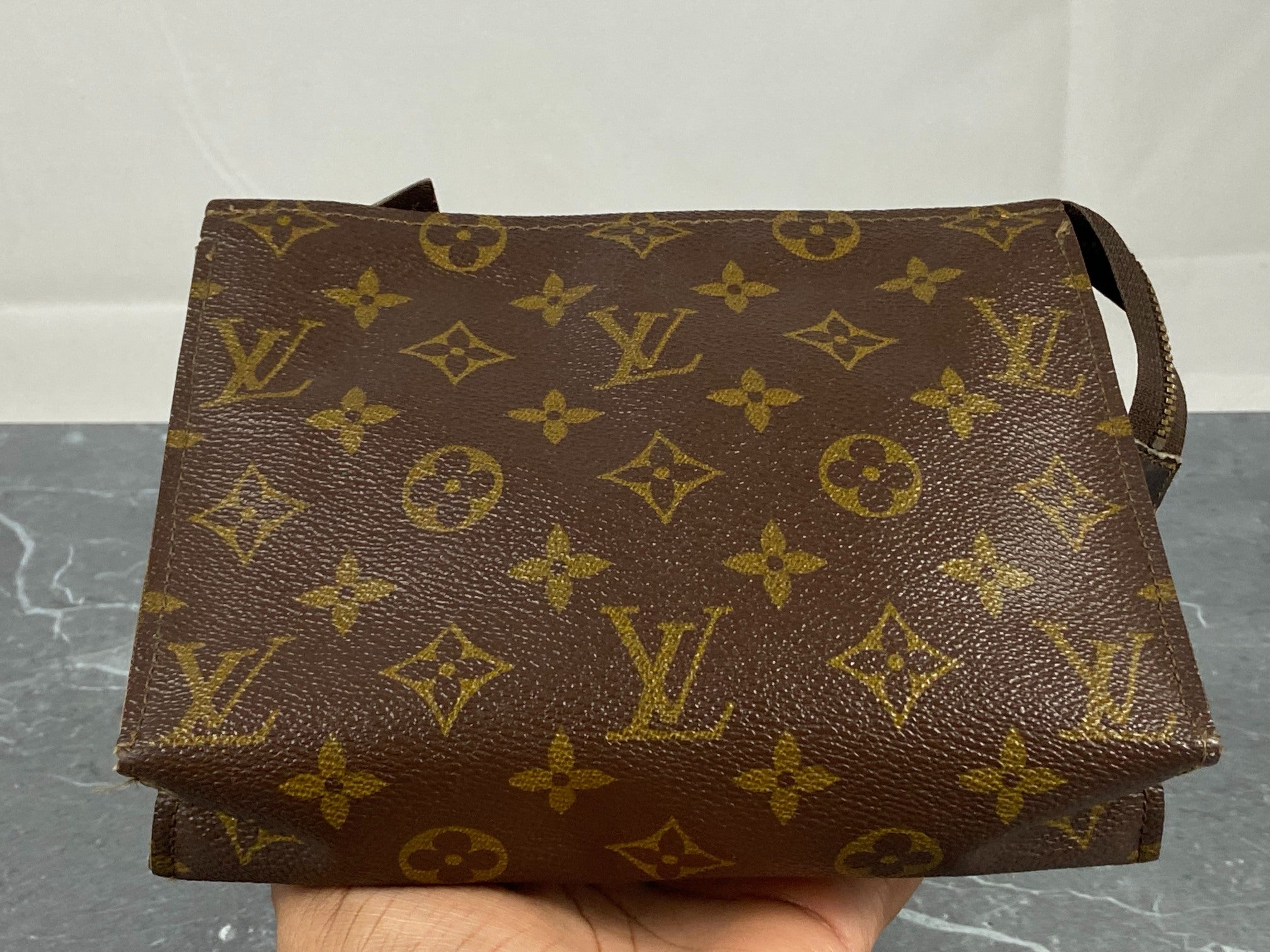 Louis Vuitton Poche Toilette 19 Monogram Canvas