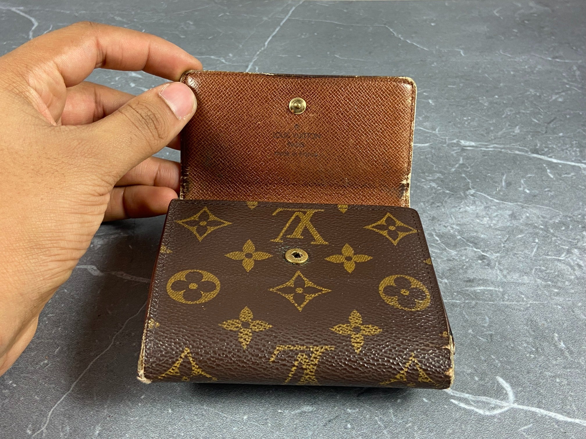 Louis Vuitton Elise Wallet Monogram Canvas